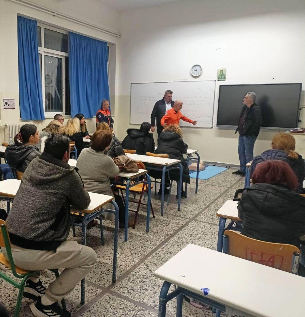 Δράσεις του Εσπερινού Γυμνασίου Αμαλιάδας σε θέματα Πολιτικής Προστασίας