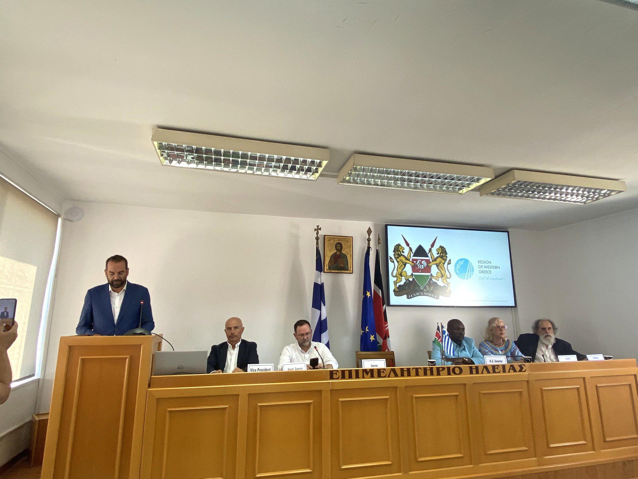 Η Περιφέρεια Δυτικής Ελλάδας «χτίζει γέφυρες» με την Κένυα