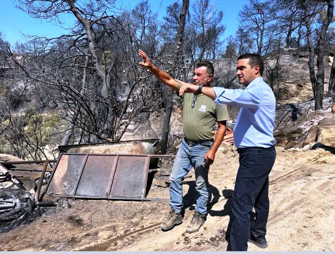 Μιχάλης Κατρίνης: Άμεση στήριξη των πληγέντων και υλοποίηση του σχεδίου ανασυγκρότησης της Ηλείας