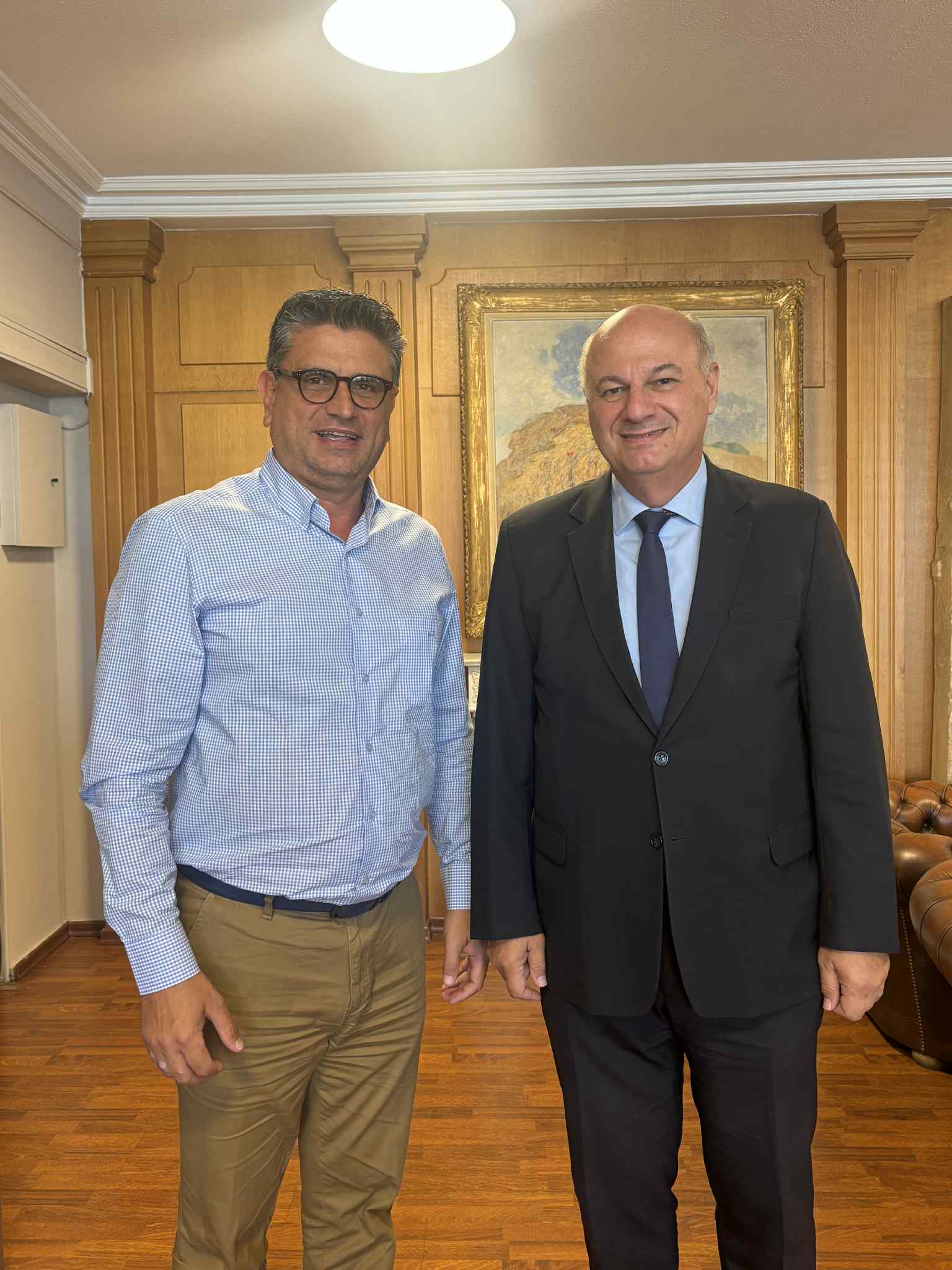 Πρωτοβουλίες για την Ανάπτυξη του Δήμου Ανδραβίδας-Κυλλήνης – Συνάντηση Δημάρχου με Υπουργό Αγροτικής Ανάπτυξης