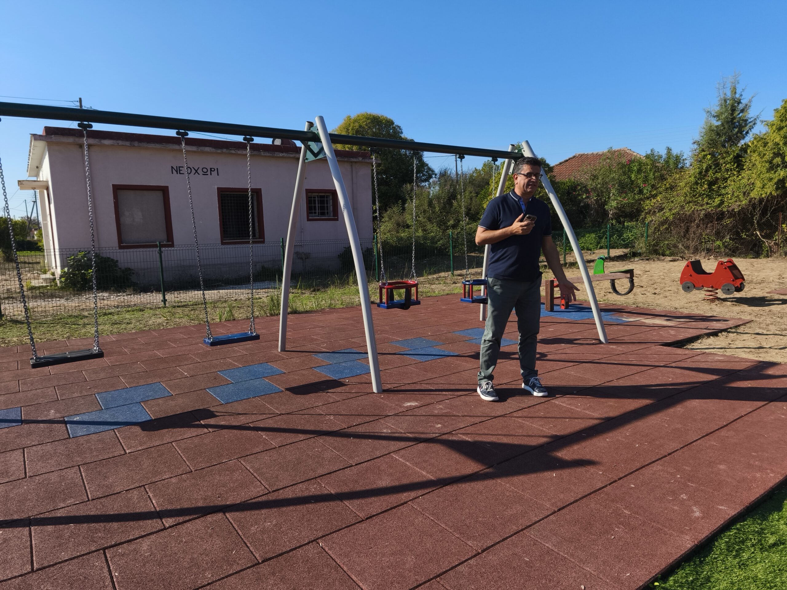 Αναβάθμιση Παιδικών Χαρών σε Νεοχώρι και Μυρσίνη
