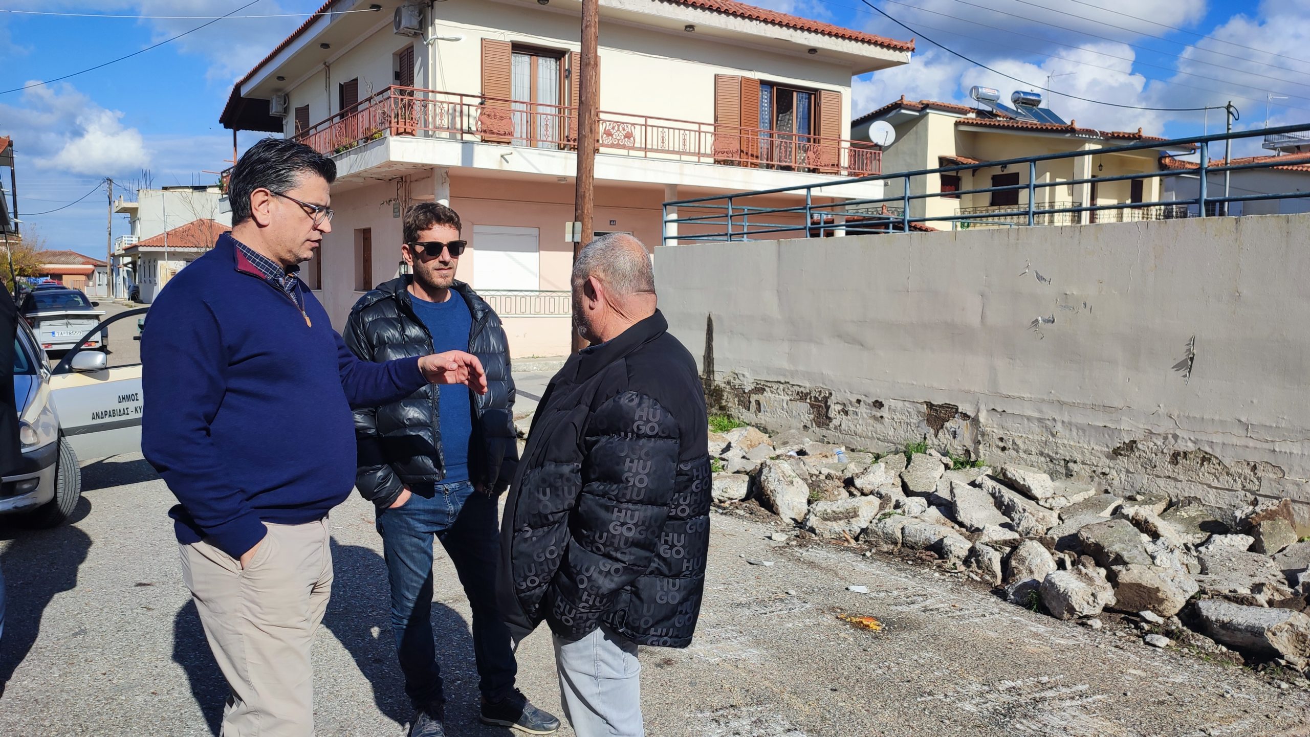 Ανάπλαση της πλατείας Αγίας Σοφίας Ανδραβίδας  