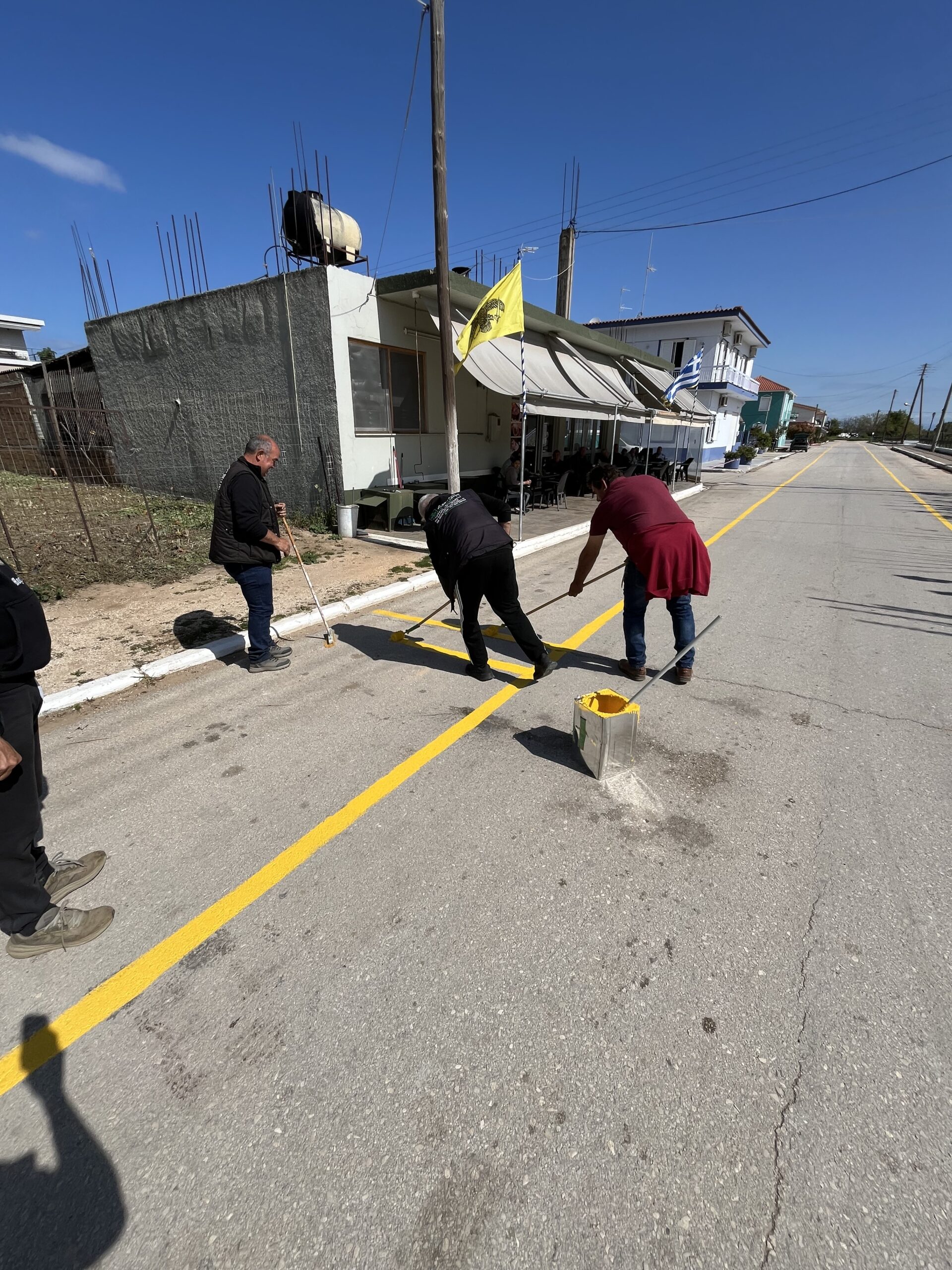 Ολοκλήρωση Διαγράμμισης στην Κυριακάτικη Αγορά Νέας Μανωλάδας