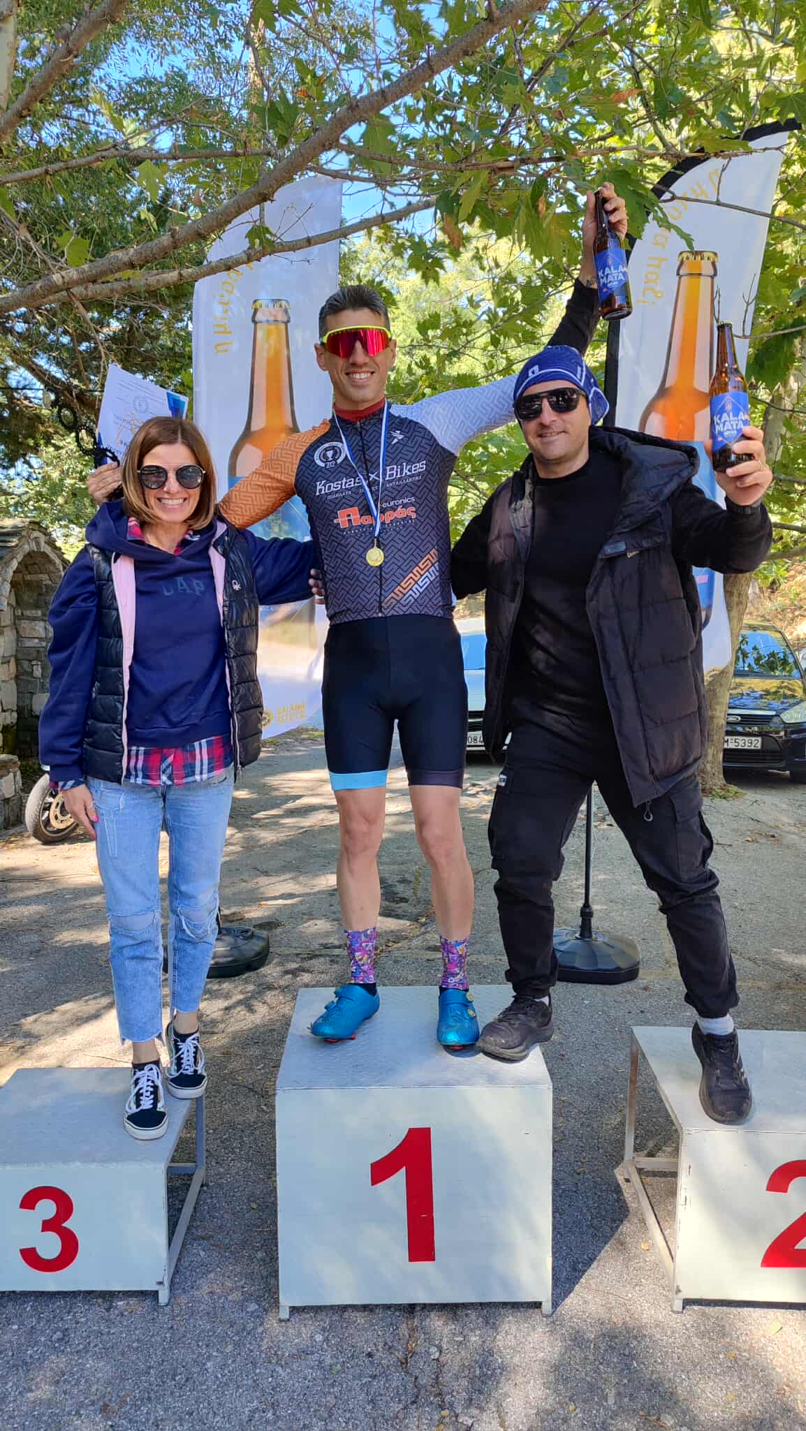 Ποδηλασία/Φιλαθλητικός: Μεταλλιούχοι Κούβελας & Τσαούσης