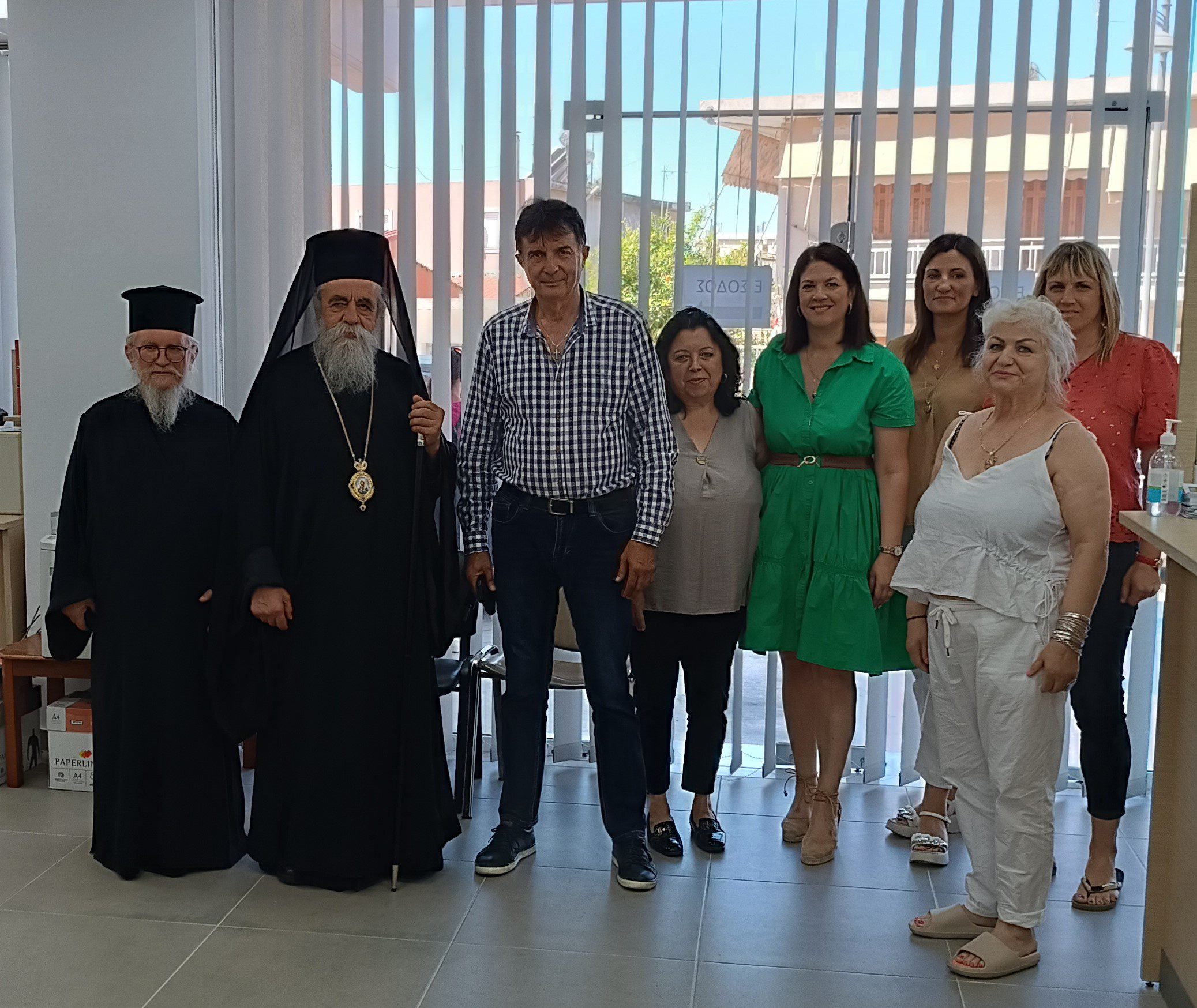 Δήμος Πύργου: Επίσκεψη του Σεβασμιωτάτου Μητροπολίτου Ηλείας στα νέα Γραφεία της Διεύθυνσης Κοινωνικής Προστασίας & Υγείας