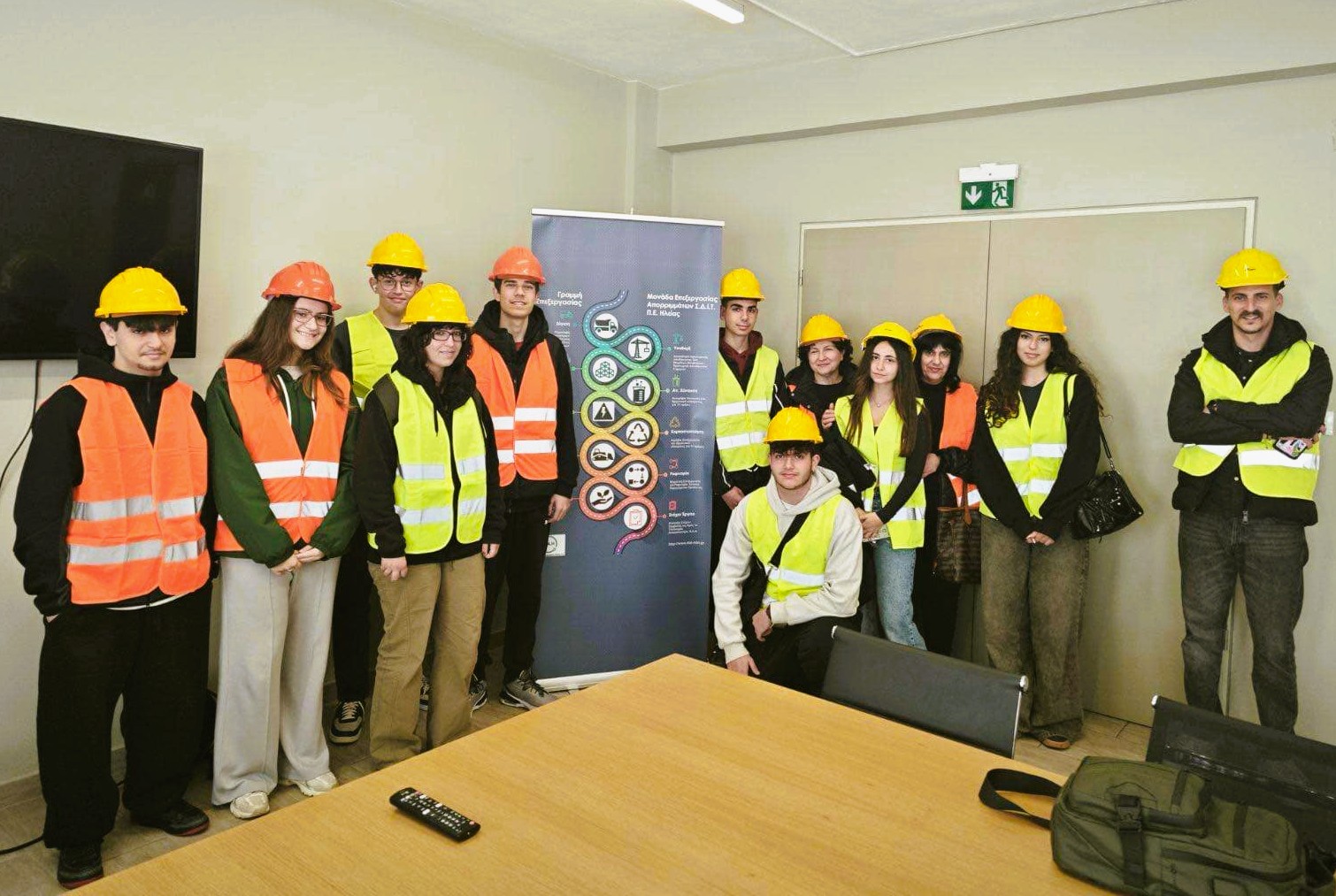 2ο ΓΕ.Λ. Αμαλιάδας: Επίσκεψη στον Βιολογικό Καθαρισμό Αμαλιάδας και το Εργοστάσιο Επεξεργασίας Απορριμμάτων της Τριανταφυλλιάς