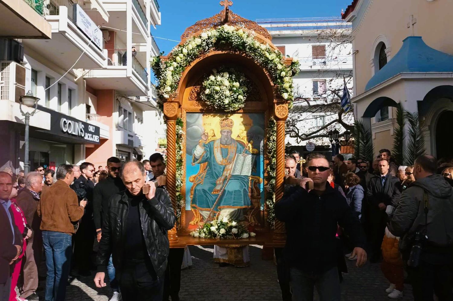 Με λαμπρότητα και ο φετινός εορτασμός του Πολιούχου της Αμαλιάδας, Αγίου Αθανασίου, το Σάββατο 18 Ιανουαρίου 2025