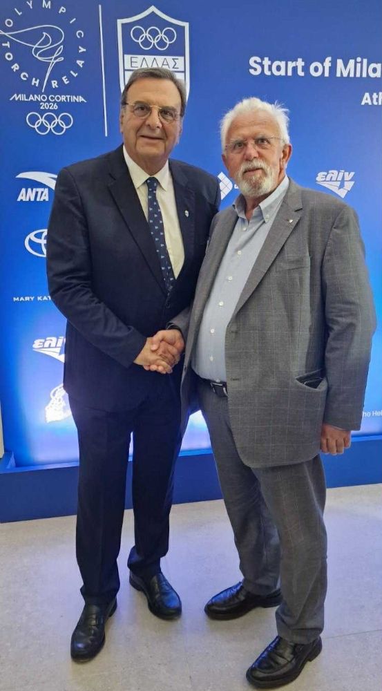 O Δήμαρχος Ήλιδας στην παρουσίαση της Τελετής Αφής της Ολυμπιακής Φλόγας και της Λαμπαδηδρομίας για τους Χειμερινούς Ολυμπιακούς Αγώνες «Milano Cortina 2026»
