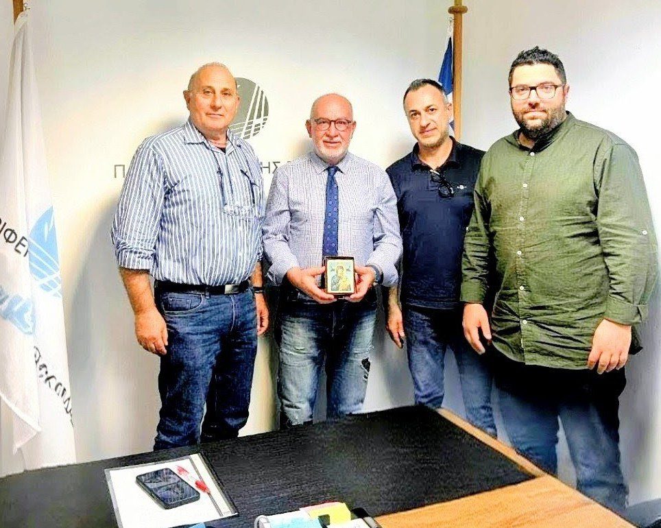 Συνάντηση του Εμπορικού Συλλόγου Αρχαίας Ολυμπίας με τον Αντιπεριφερειάρχη Τουριστικής Ανάπτυξης Π. Σακελλαρόπουλο