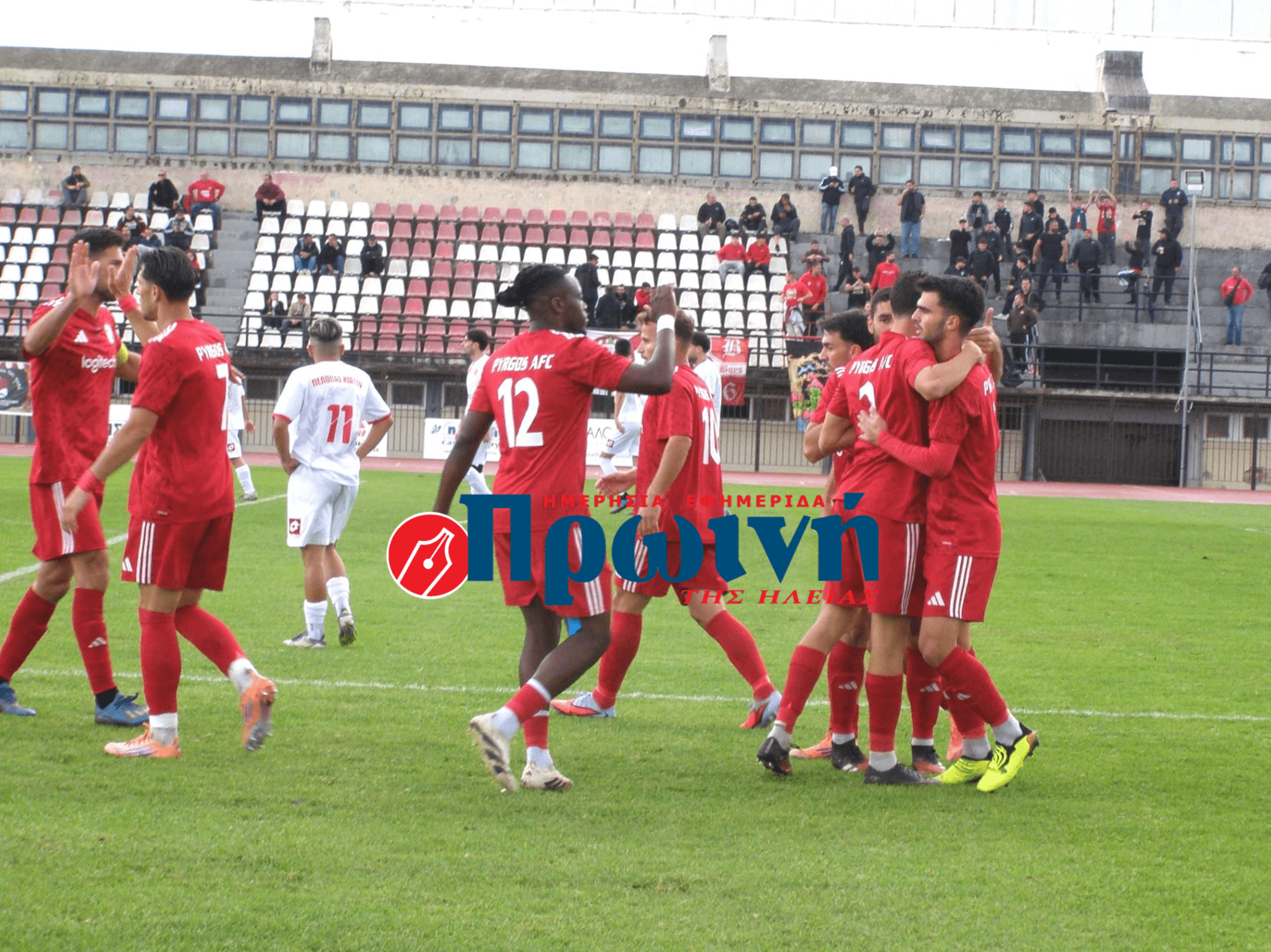 Γ΄ Εθνική: Εύκολα ο ΠΑΣ Πύργος, 4-0 τον Πέλοπα Κιάτου