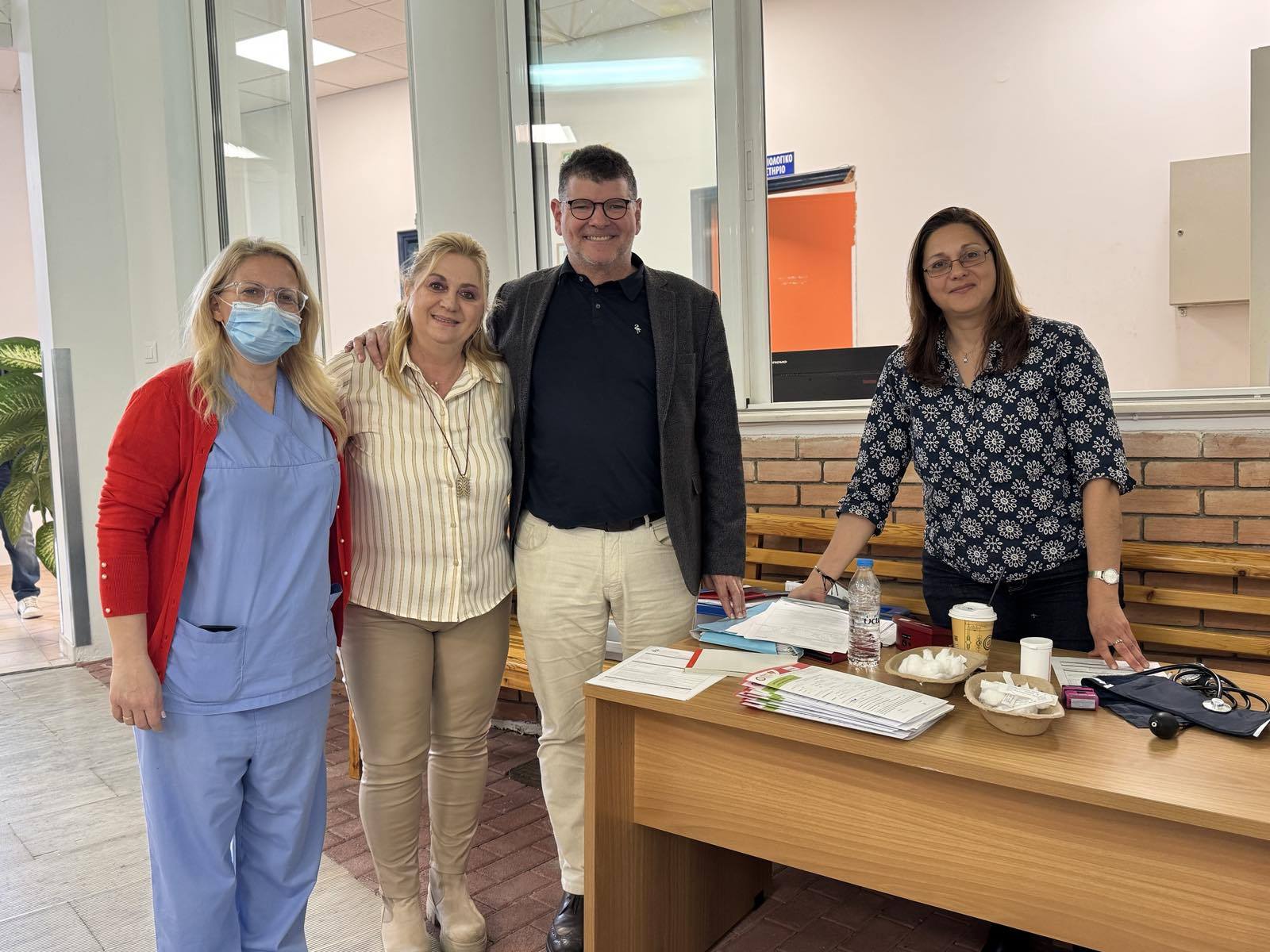 Εθελοντική αιμοδοσία στην Ν.Μ Κρεστένων από μαθητές του ΓΕΛ και ΕΠΑΛ Κρεστένων