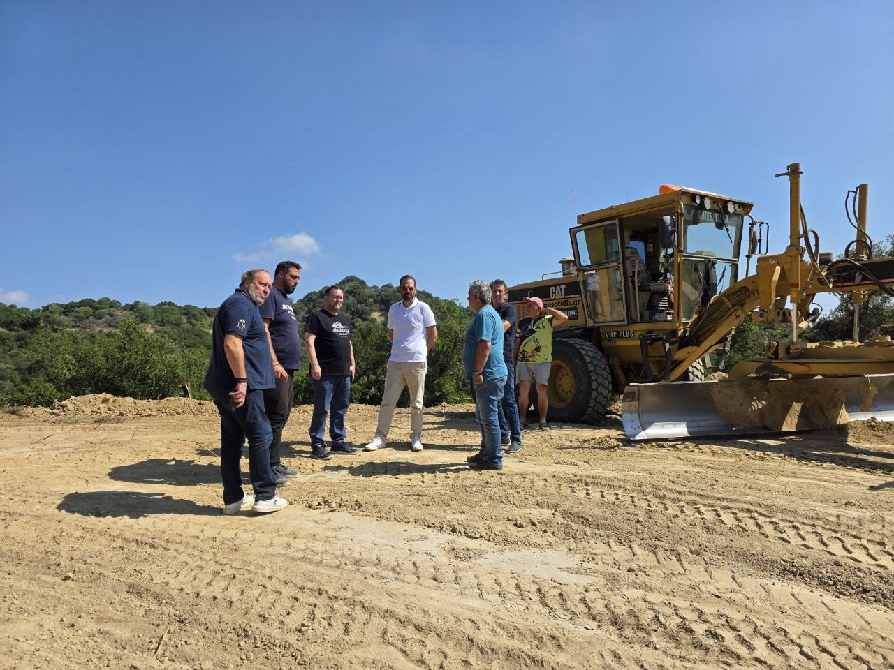 Στη Δάφνη και στον κόμβο Λαστείκων ο Περιφερειάρχης Ν. Φαρμάκης