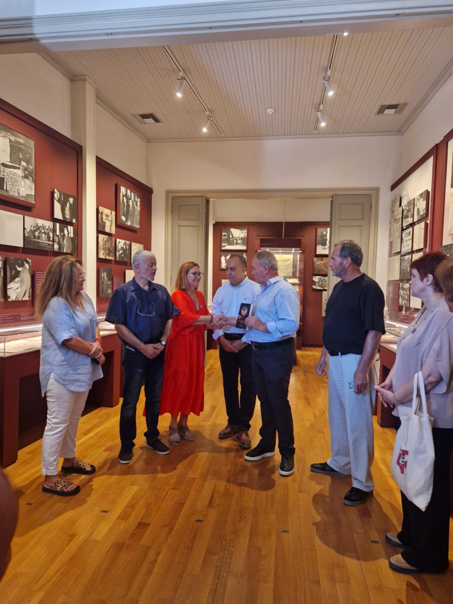 Επίσκεψη του Κυπριακού Συνδέσμου Ασυνόδευτων Παιδιών (1974-1979) στο Μουσείο Μπελογιάννη