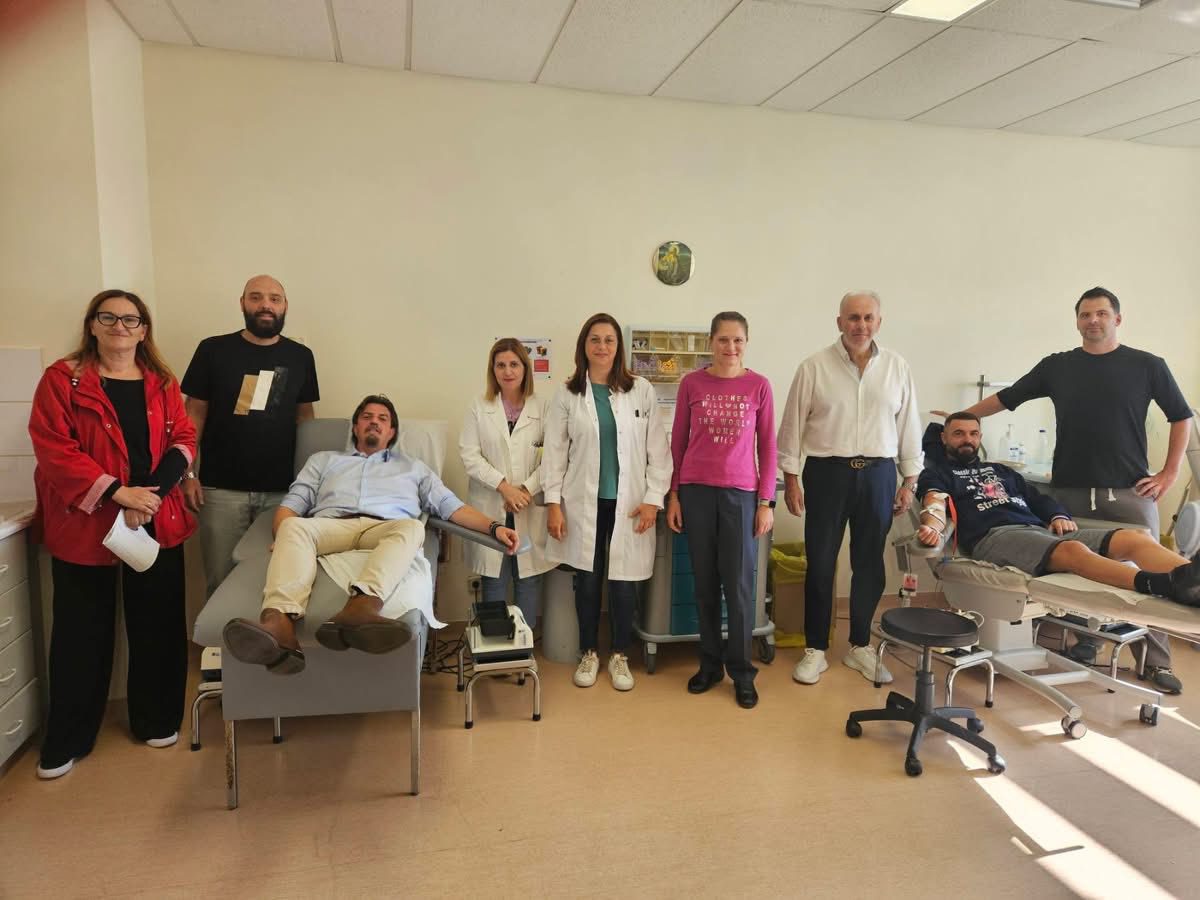 Με επιτυχία και ικανοποιητική συμμετοχή  η Εθελοντική Αιμοδοσία το Γ.Ν. Ηλείας από την Ένωσης Αστυνομικών Υπαλλήλων του νομού