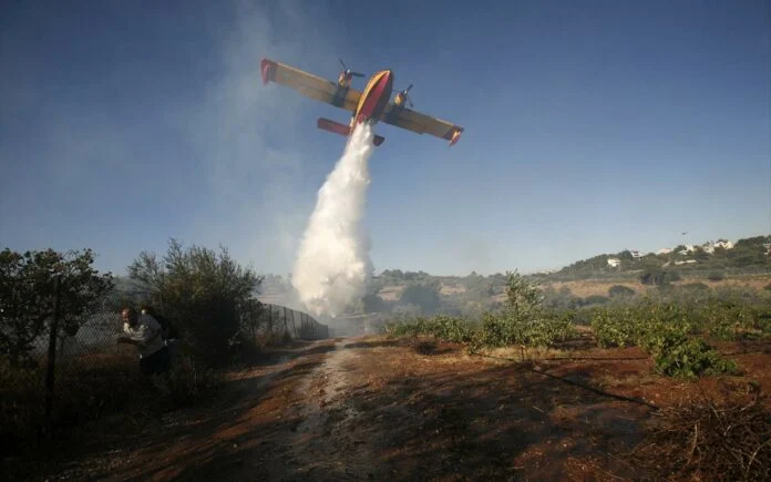 Φωτιά τώρα στην Ηλεία