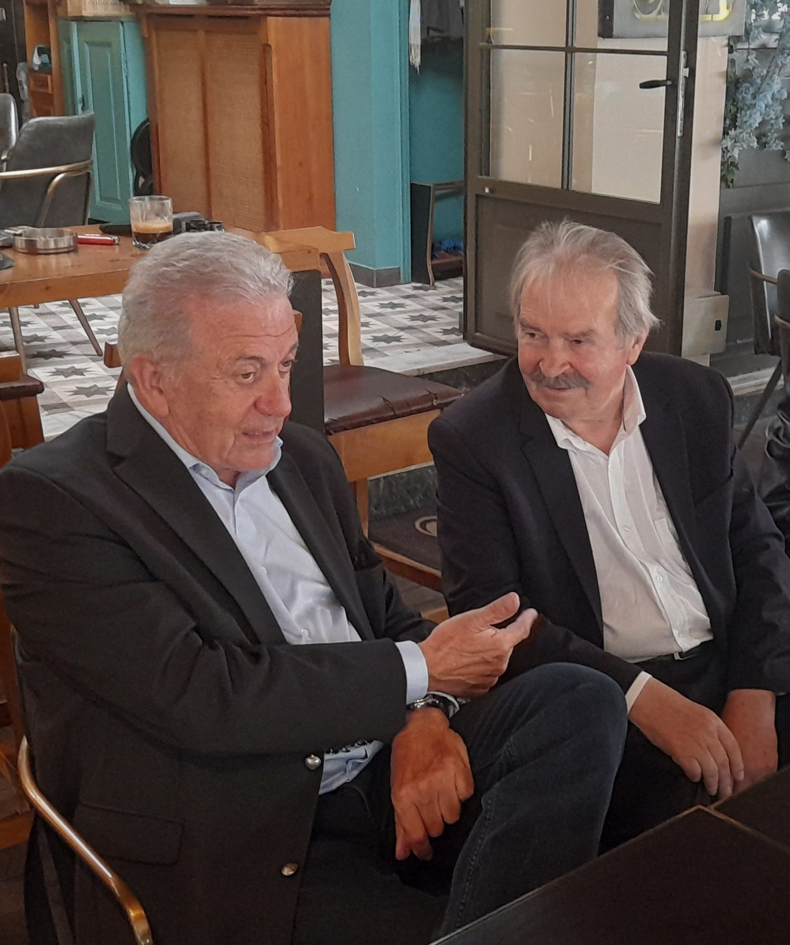 Με τον Βουλευτή Ηλείας Δημ. Αβραμόπουλο συναντήθηκε ο Δήμαρχος Ανδρίτσαινας-Κρεστένων