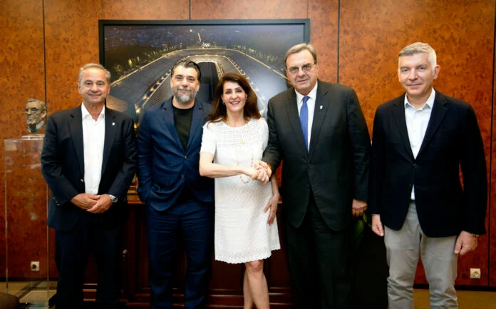 Η ηθοποιός Νία Βαρντάλος ξεκινά συνεργασία με την Ελληνική Ολυμπιακή Επιτροπή ενόψει Los Angeles