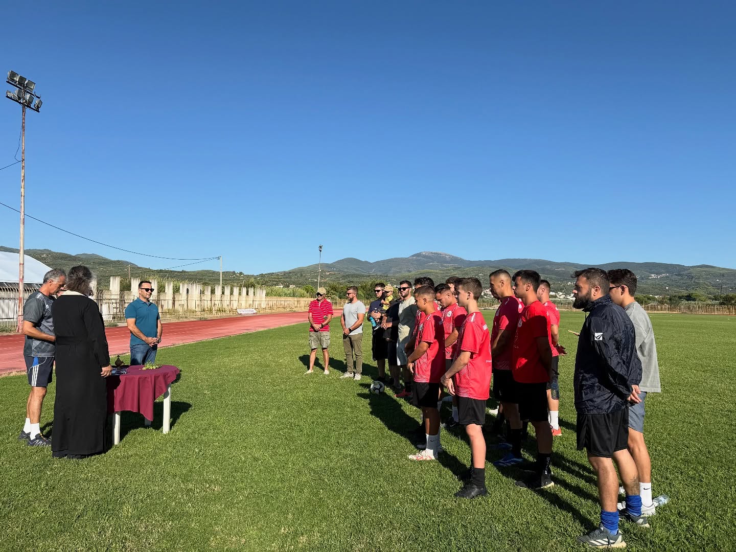 Ολυμπιακός Ζαχάρως: Τέλεσε τον αγιασμό, έτοιμος για το πρωτάθλημα