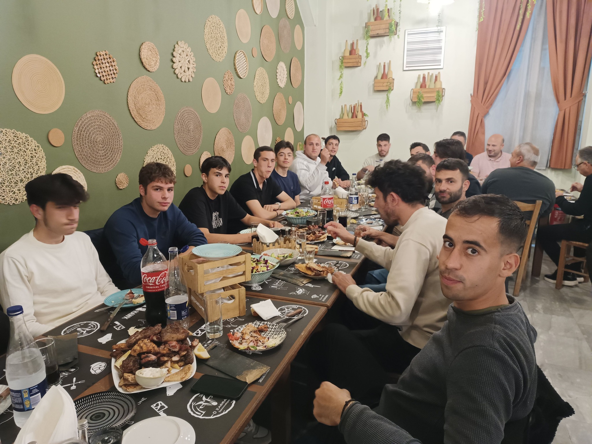 Αίας Γαστούνης: Σε χαρούμενο κλίμα το αποχαιρετιστήριο δείπνο