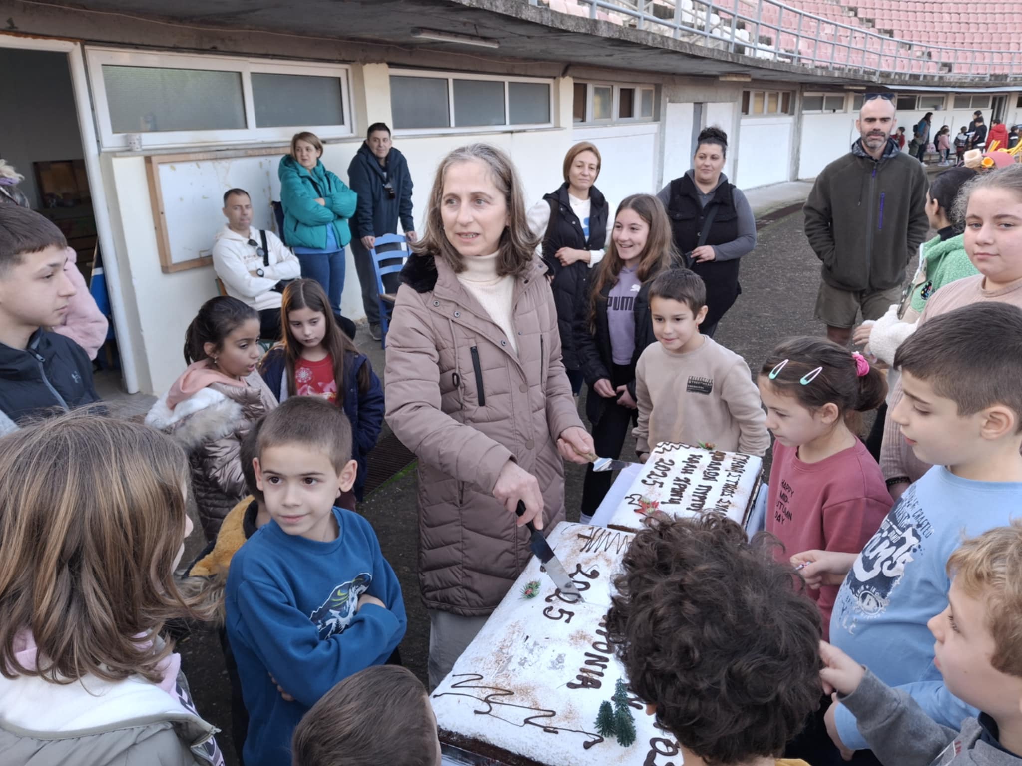 Έκοψε την πίτα ο Απόλλων Πύργου