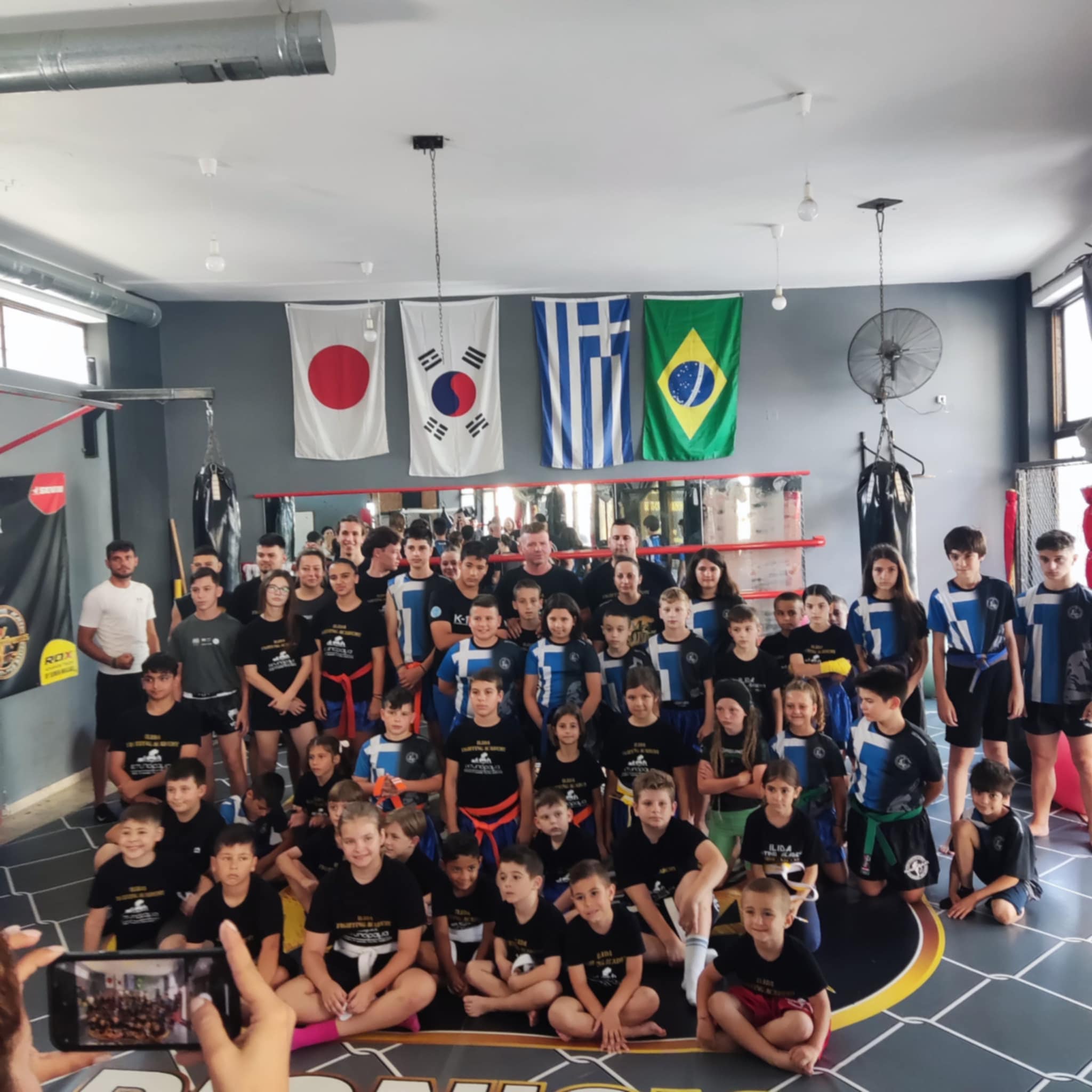 Α.Σ. Αρραχίων Αμαλιάδας: Με επιτυχία οι εξετάσεις έγχρωμων ζωνών