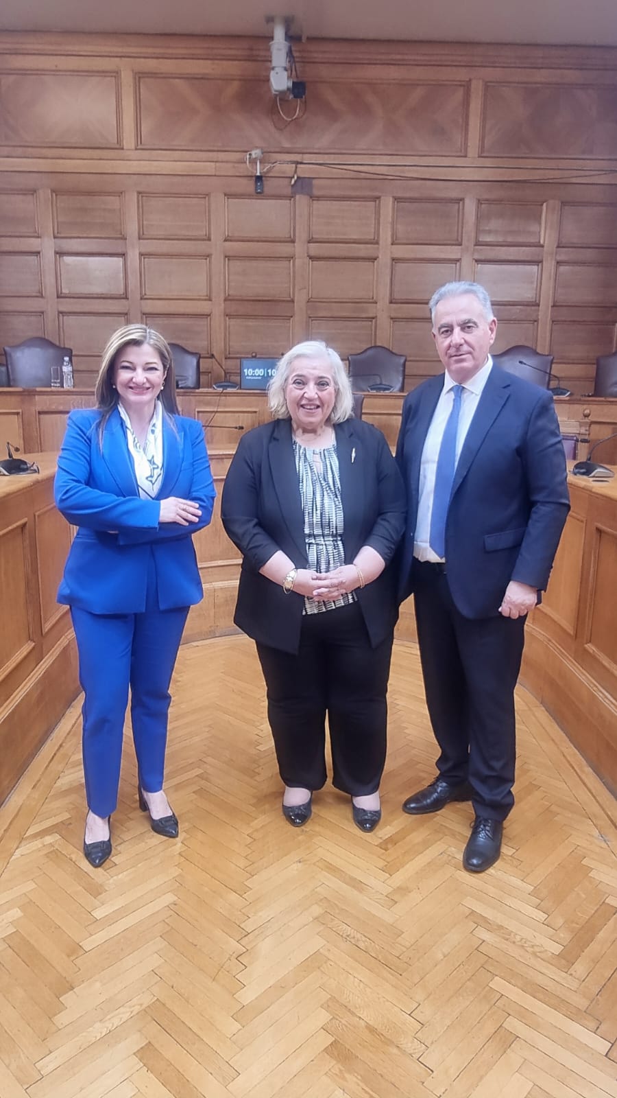 Εισηγήτρια της Ν. Δ. η Δ. Αυγερινοπούλου στη συνεδρίαση της Επιτροπής Εθνικής Άμυνας και Εξωτερικών Υποθέσεων