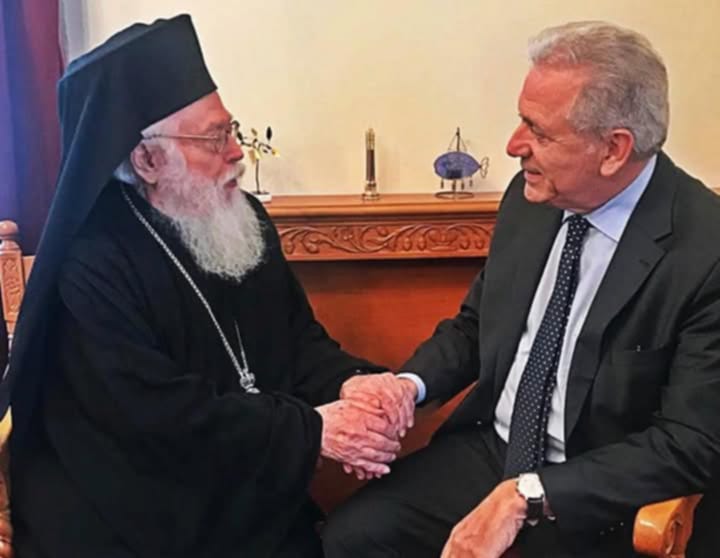 Δήλωση Δημήτρη Αβραμόπουλου για τον θάνατο του μακαριστού Αρχιεπισκόπου Αλβανίας Αναστάσιου