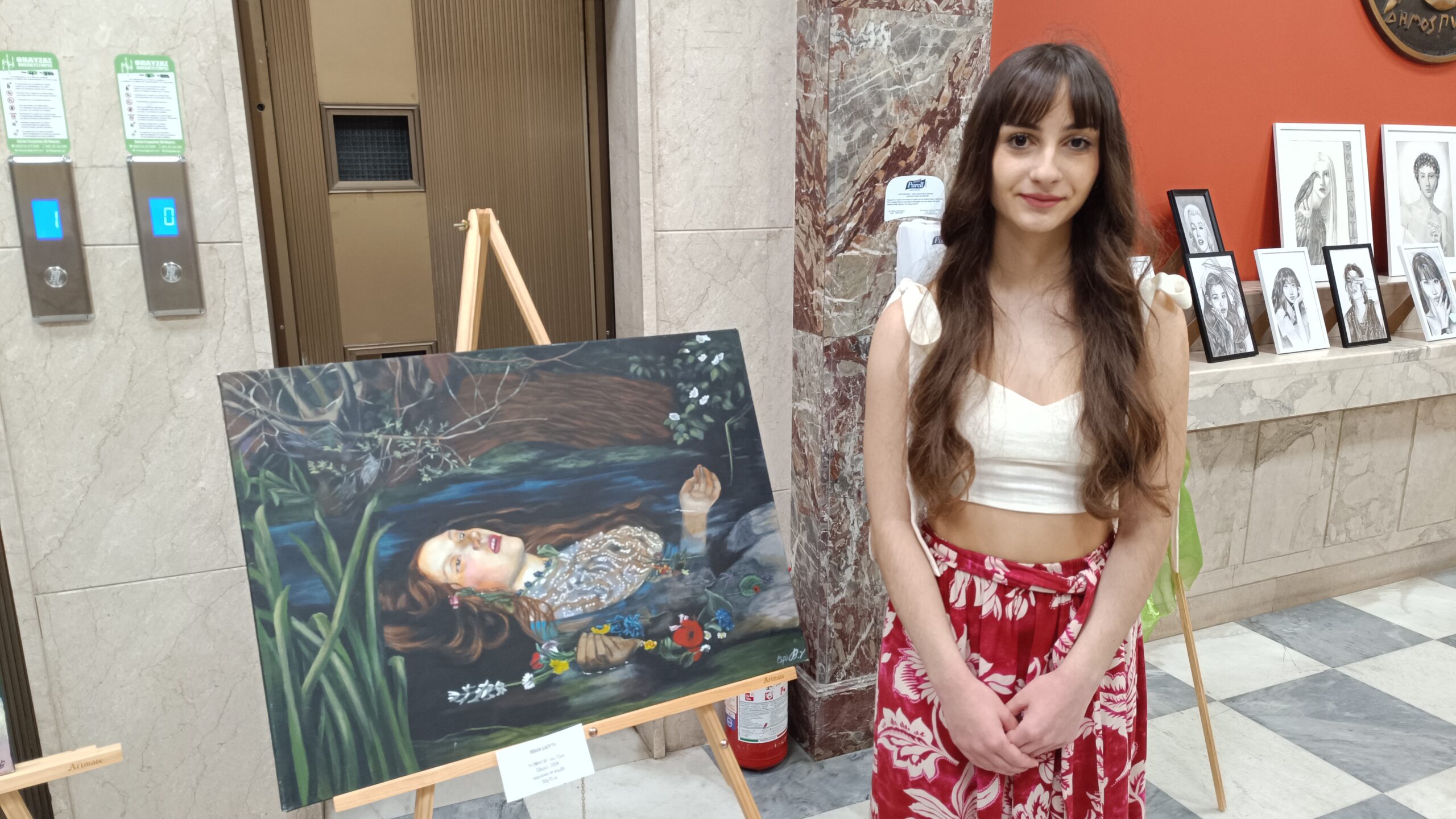 Βίβιαν Δαούτη: Ένα αναδυόμενο ταλέντο στη ζωγραφική