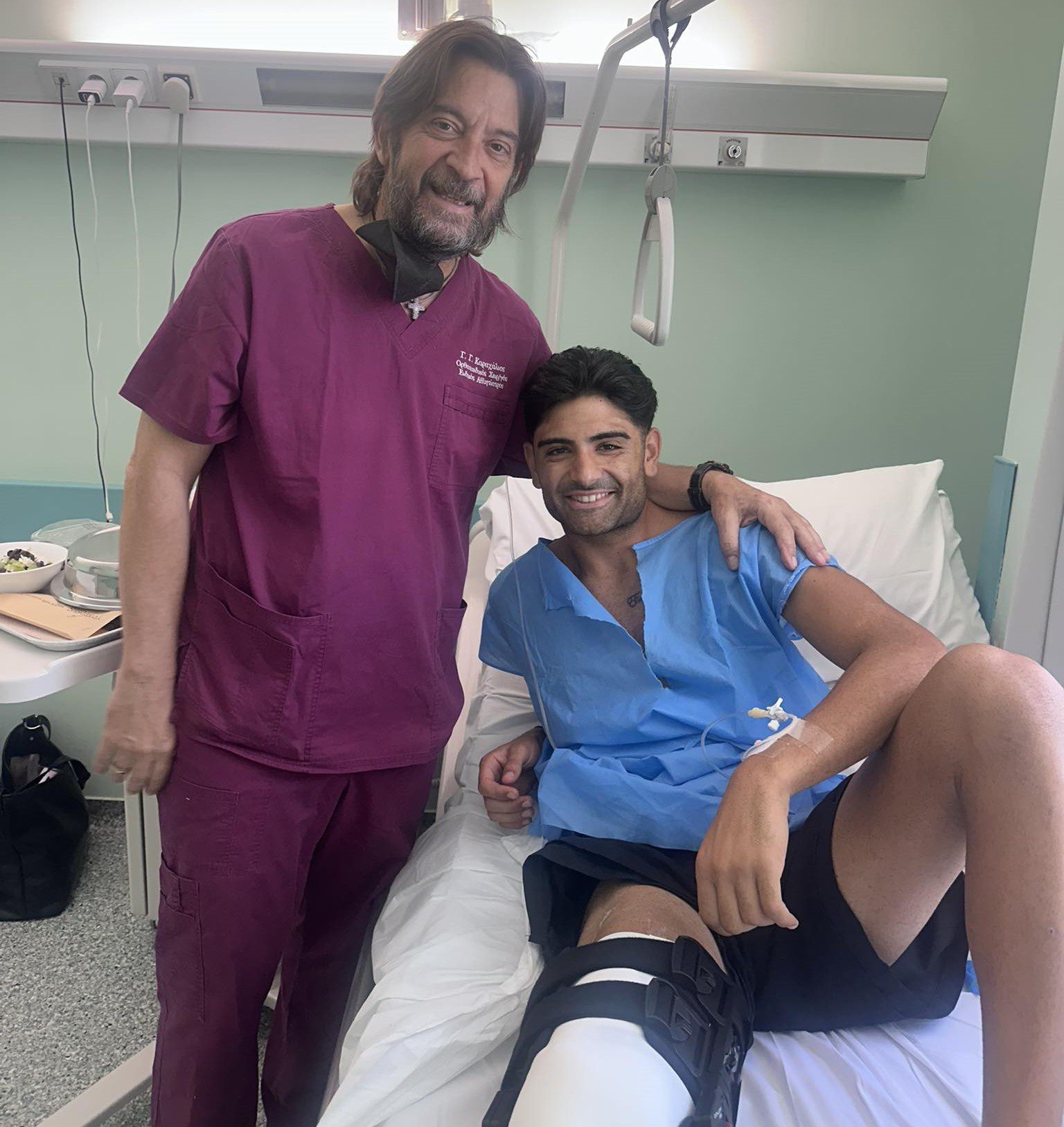 Χειρουργήθηκε επιτυχώς ο Διονυσόπουλος