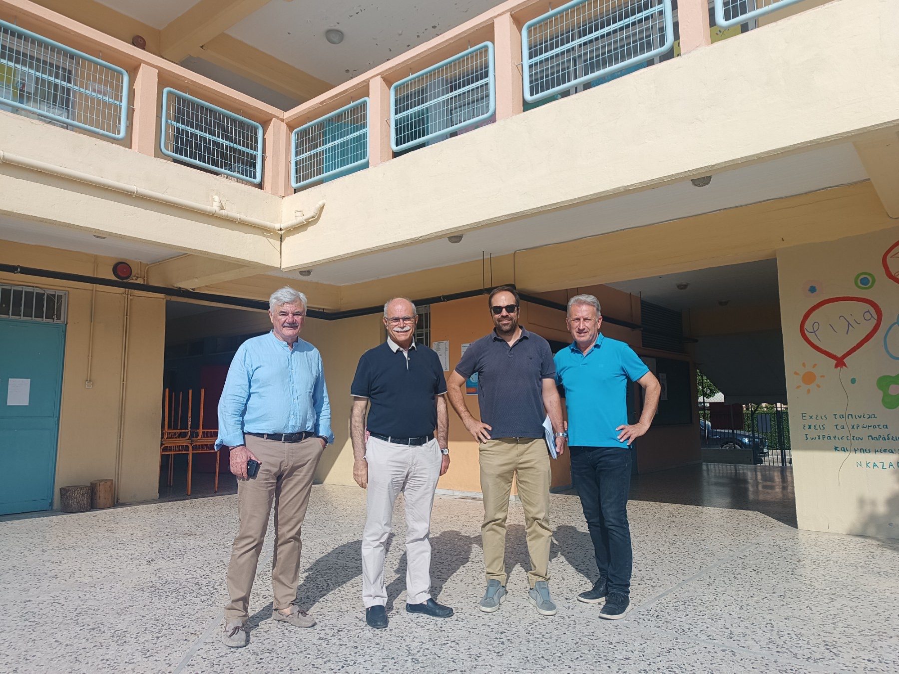 Δήμος Πύργου: Άμεσες παρεμβάσεις για την ποιοτική βελτίωση του σχολικού περιβάλλοντος