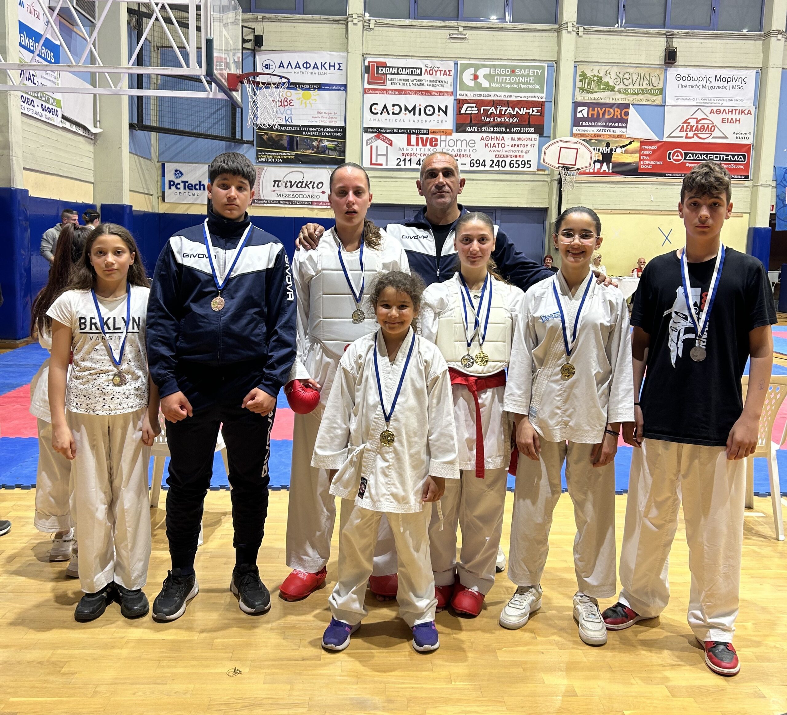 Ελλάς Καράτε Πύργου «Ολυμπιακή Φλόγα»: Μεγάλες επιτυχίες στο «Perseas Cup 2025»