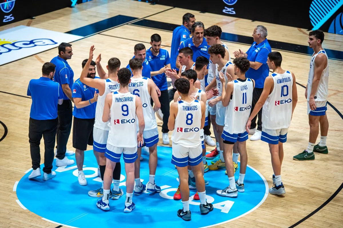 Εθνική Εφήβων: 11η θέση στο Ευρωμπάσκετ U18