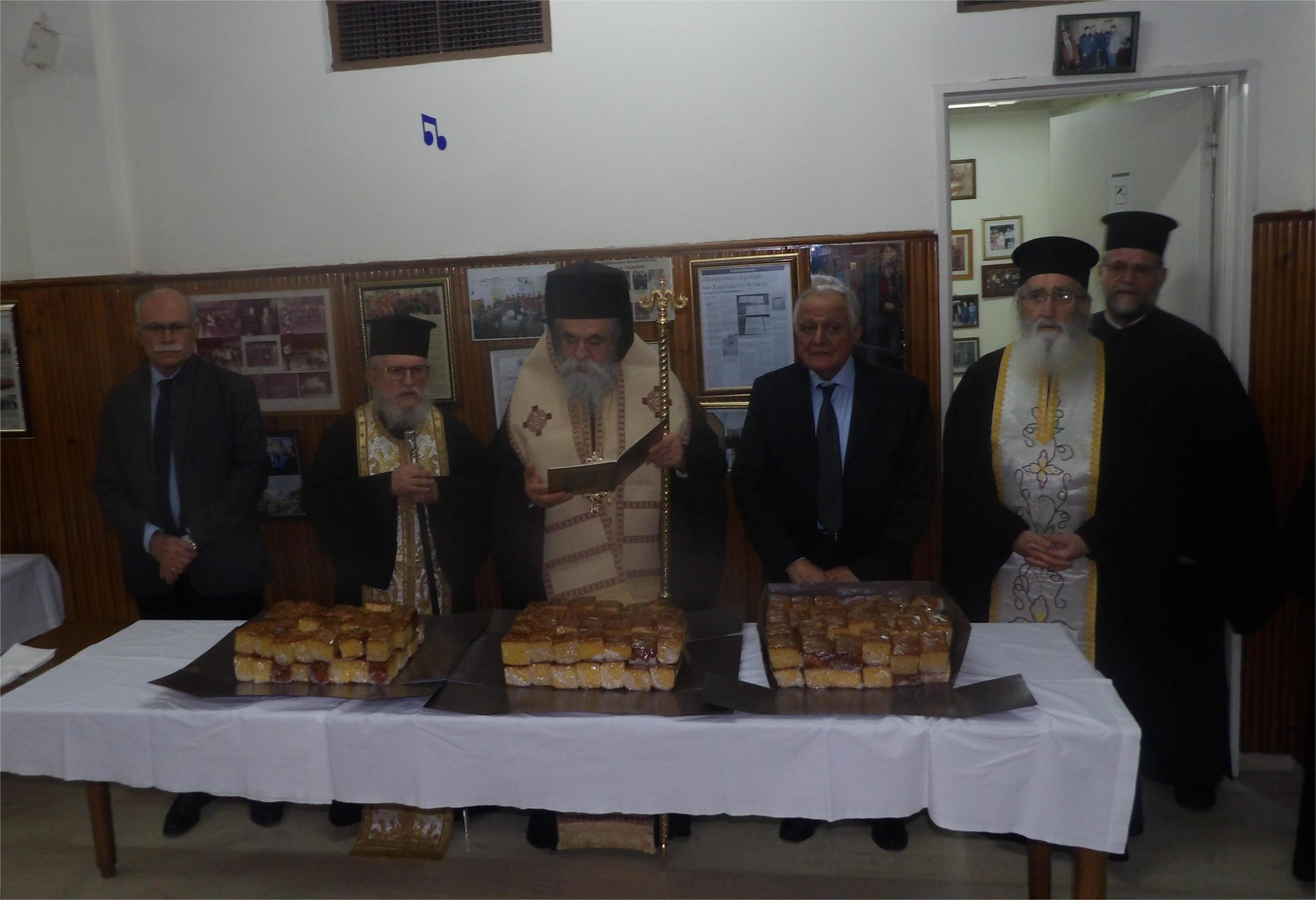 Κοπή της Πρωτοχρονιάτικης πίτας έγινε στην ιστορική Φιλαρμονική Πύργου «Απόλλων»