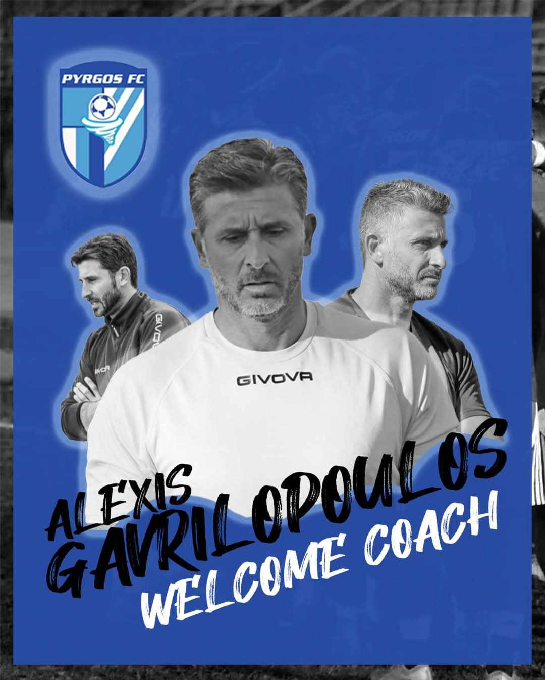 Πύργος F.C. Θύελλα: Κι επίσημα Γαβριλόπουλος