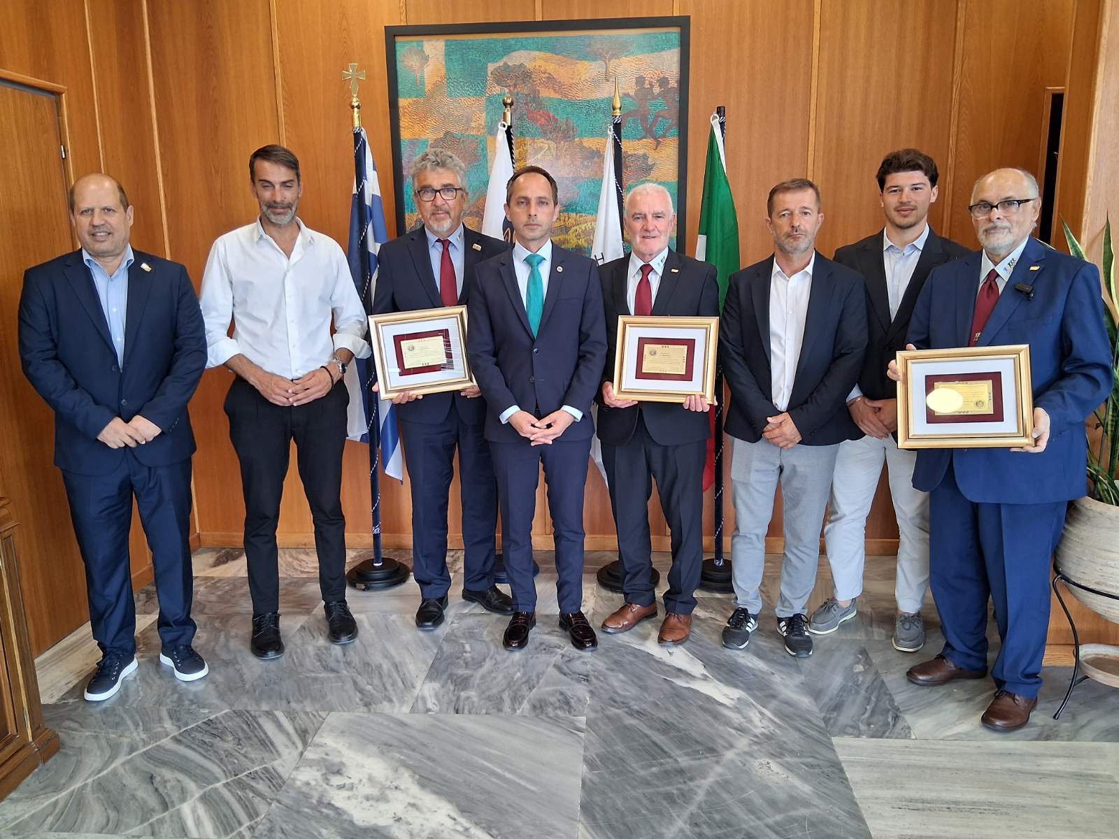 Σε Ολυμπία & Αμαλιάδα αντιπροσωπεία της ICG για τους Παγκόσμιους Παιδικούς Αγώνες