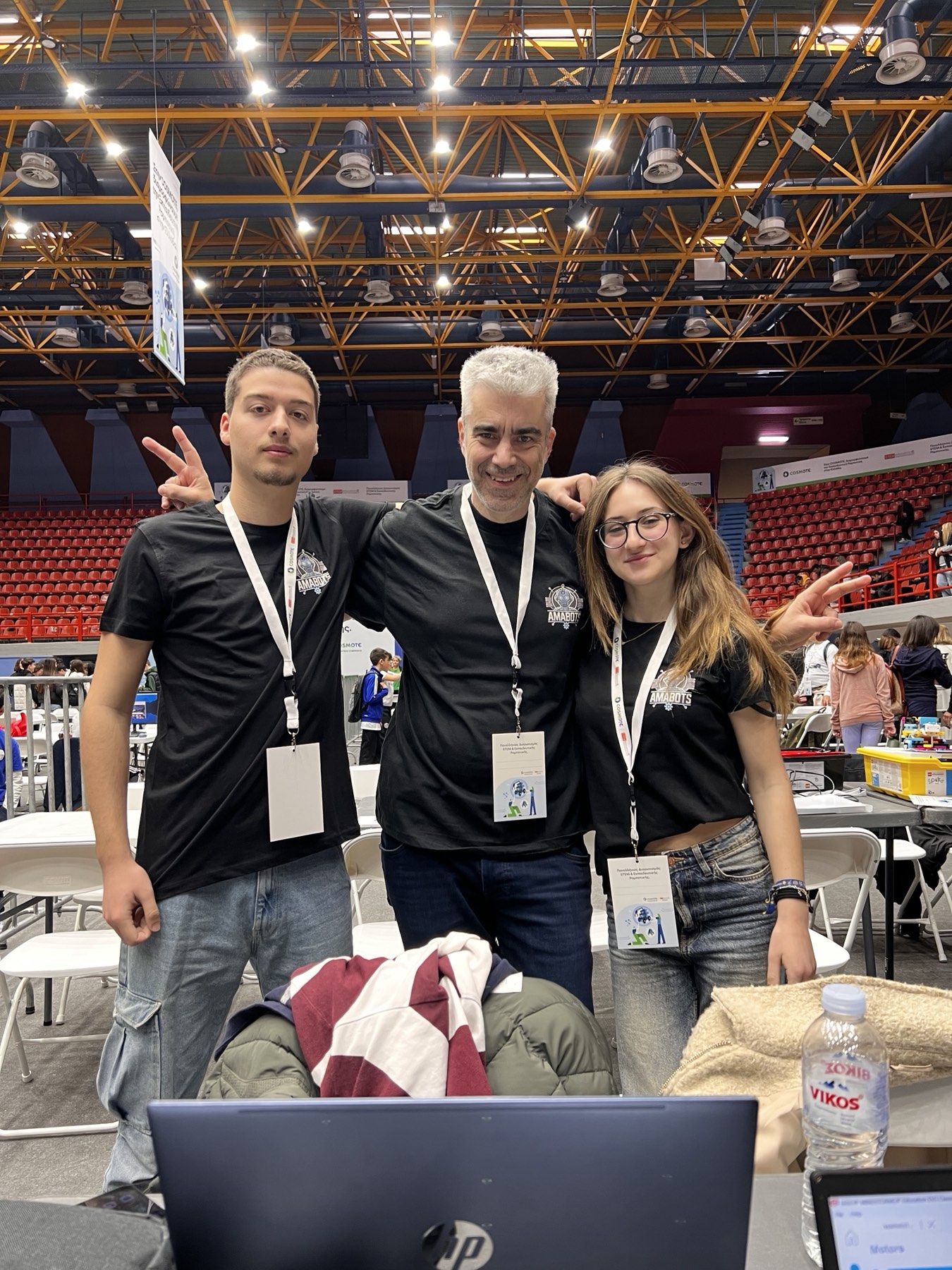 Η ομάδα ρομποτικής AMABOTS του 2ου ΓE.Λ. Αμαλιάδας στην 3η θέση του Πανελλήνιου Διαγωνισμού Εκπαιδευτικής Ρομποτικής STEM 2025