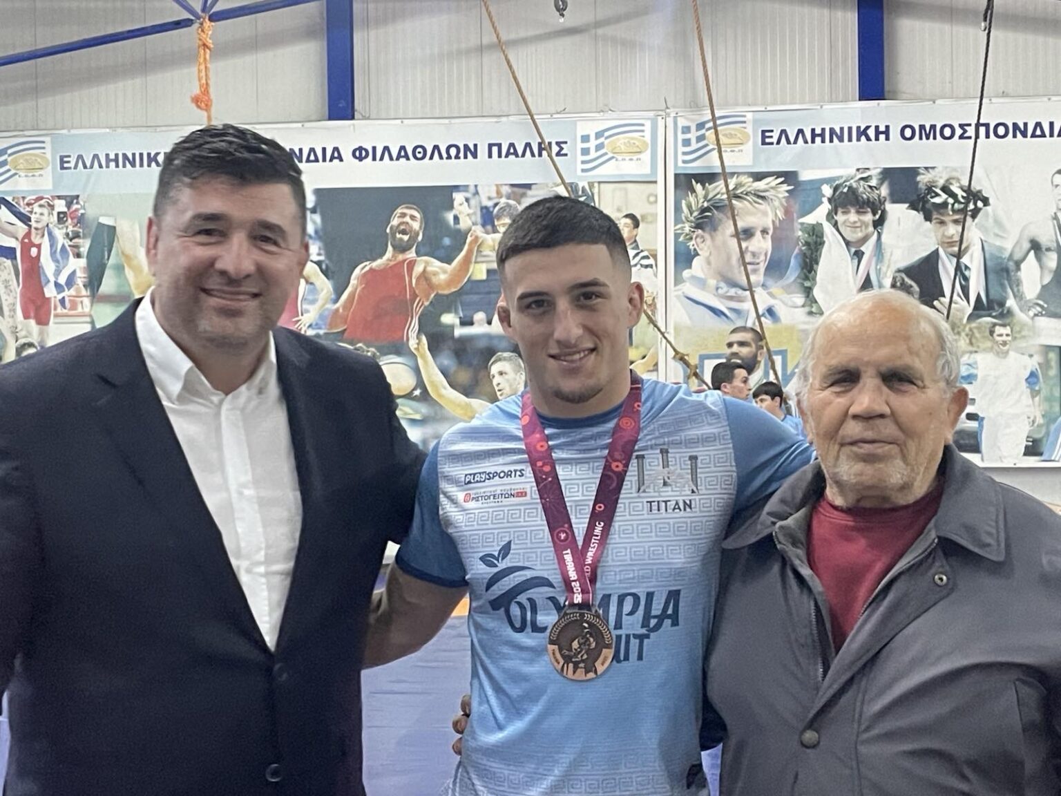 Τον “Τιτάν” Πύργου επισκέφθηκε ο Κώστας Θάνος