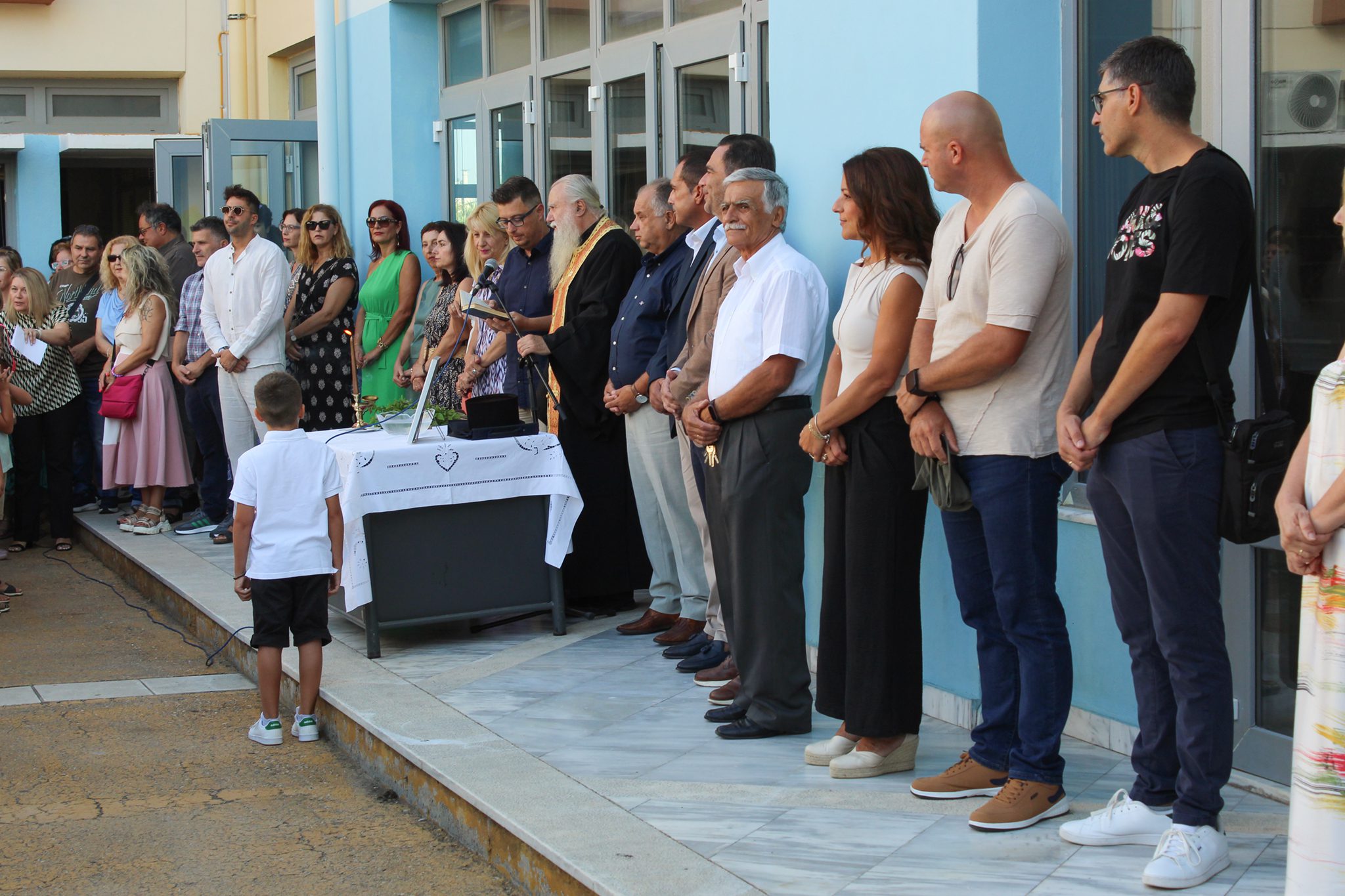 Αγιασμός στο 6ο Δημοτικό Σχολείο Πύργου