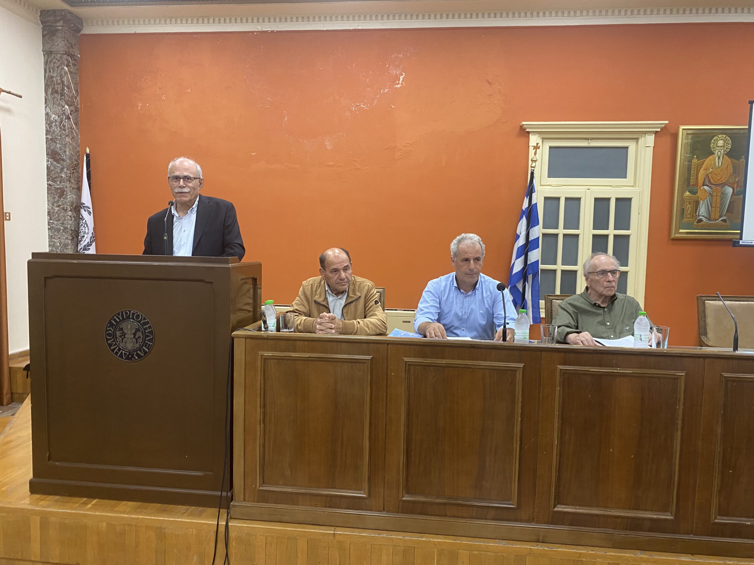 Ο δήμος Πύργου τίμησε τον σπουδαίο Ηλείο αγωνιστή Σάκη Καράγιωργα