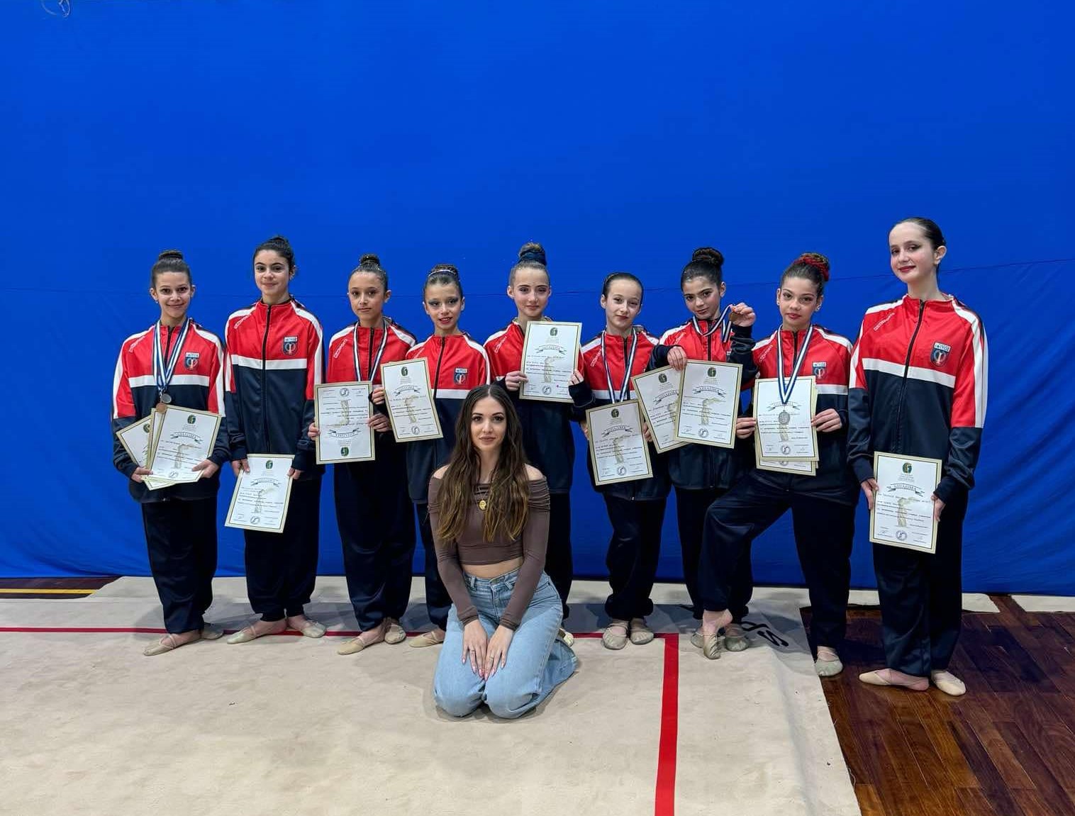 Ίφιτος Ήλιδας: Έξι μετάλλια στους περιφερειακούς αγώνες ρυθμικής γυμναστικής