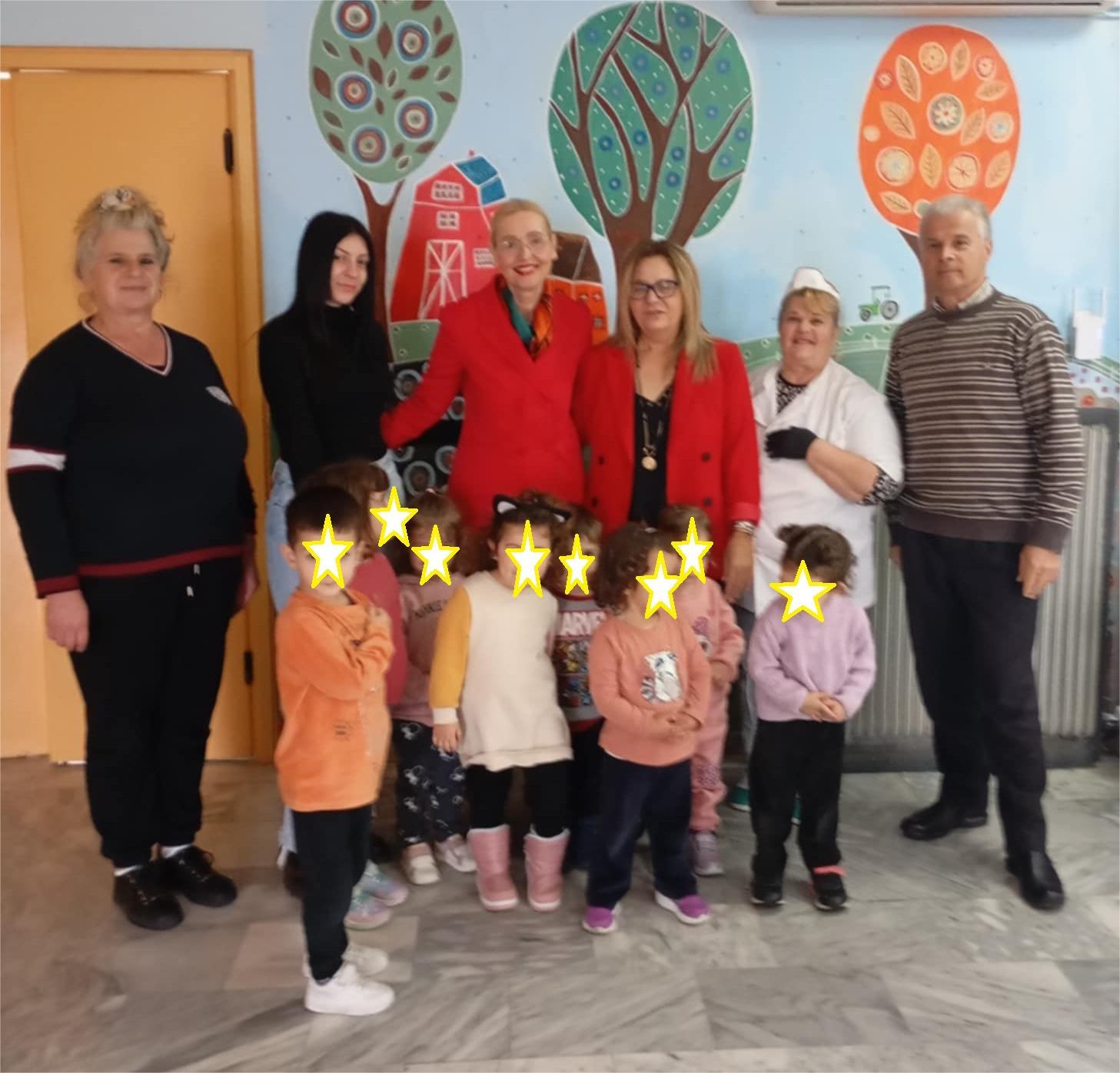 Κοπή της πίτας με πολλές ευχές στον παιδικό σταθμό Καλλικώμου Δήμου Ανδρίτσαινας-Κρεστένων