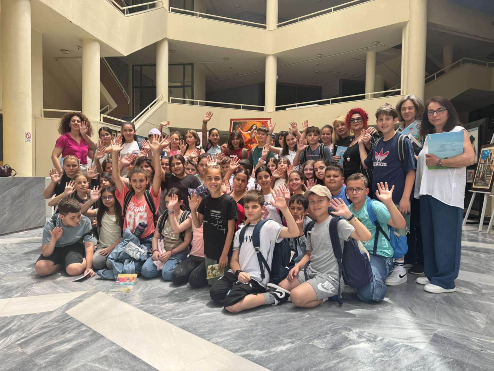 Δράσεις της Ομάδας της Βιβλιοθήκης του 6ου Δημ. Σχολείου Πύργου στην Καλαμάτα!