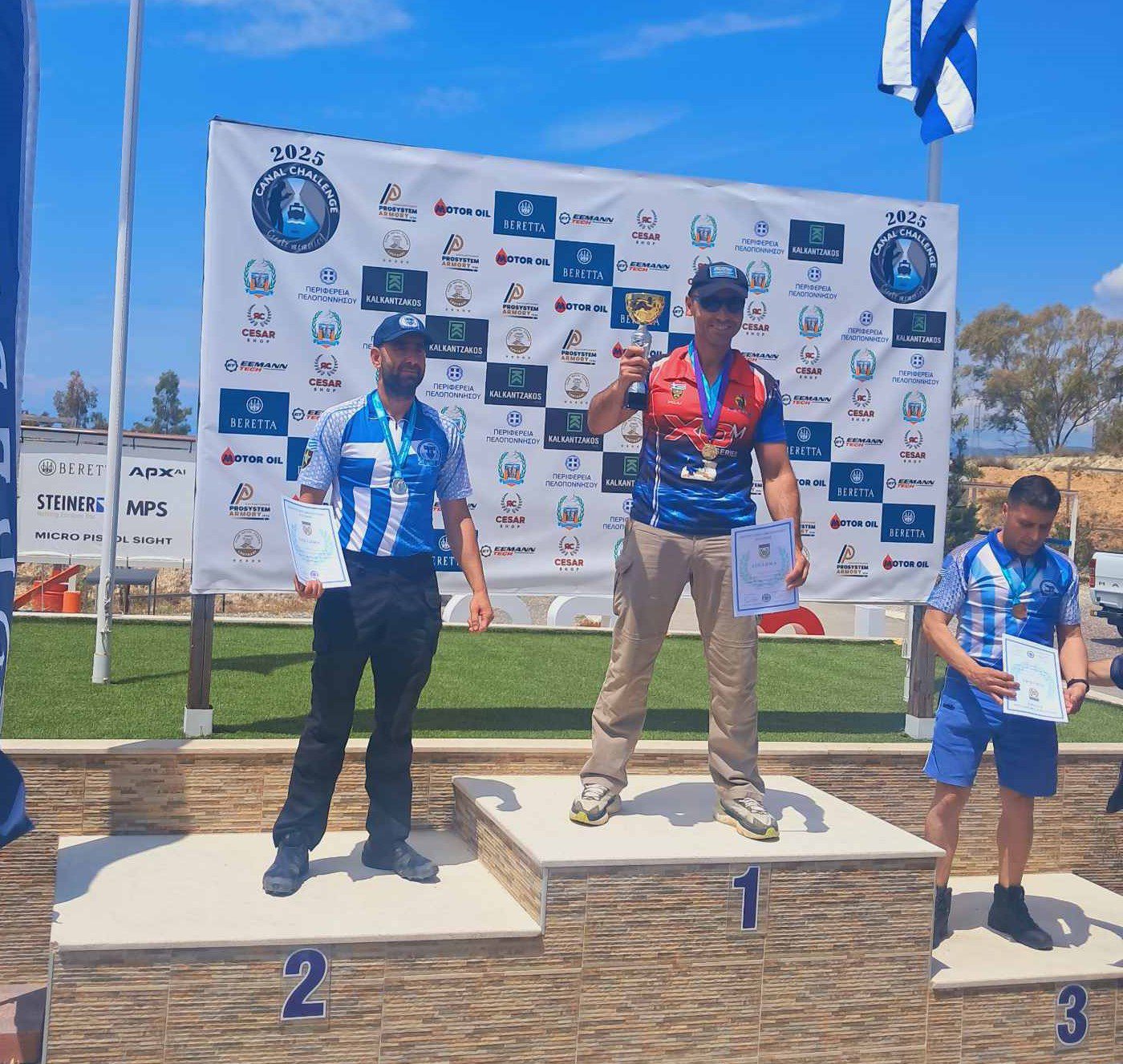 Πρακτική σκοποβολή: Πανελληνιονίκης 2025 στο shotgun o Κανδύλης