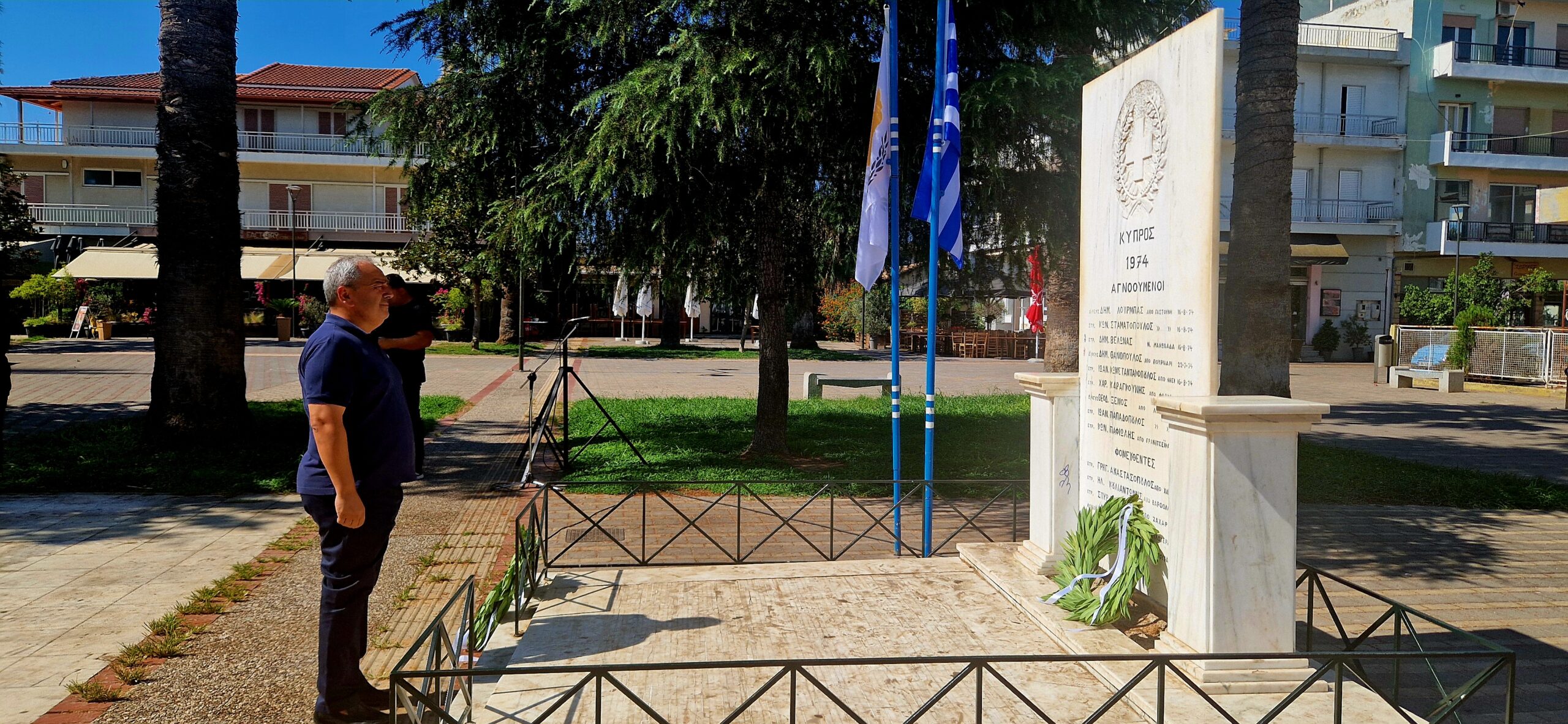 Ο Δήμος Πηνειού τίμησε τη μνήμη των θυμάτων της Τουρκικής Εισβολής