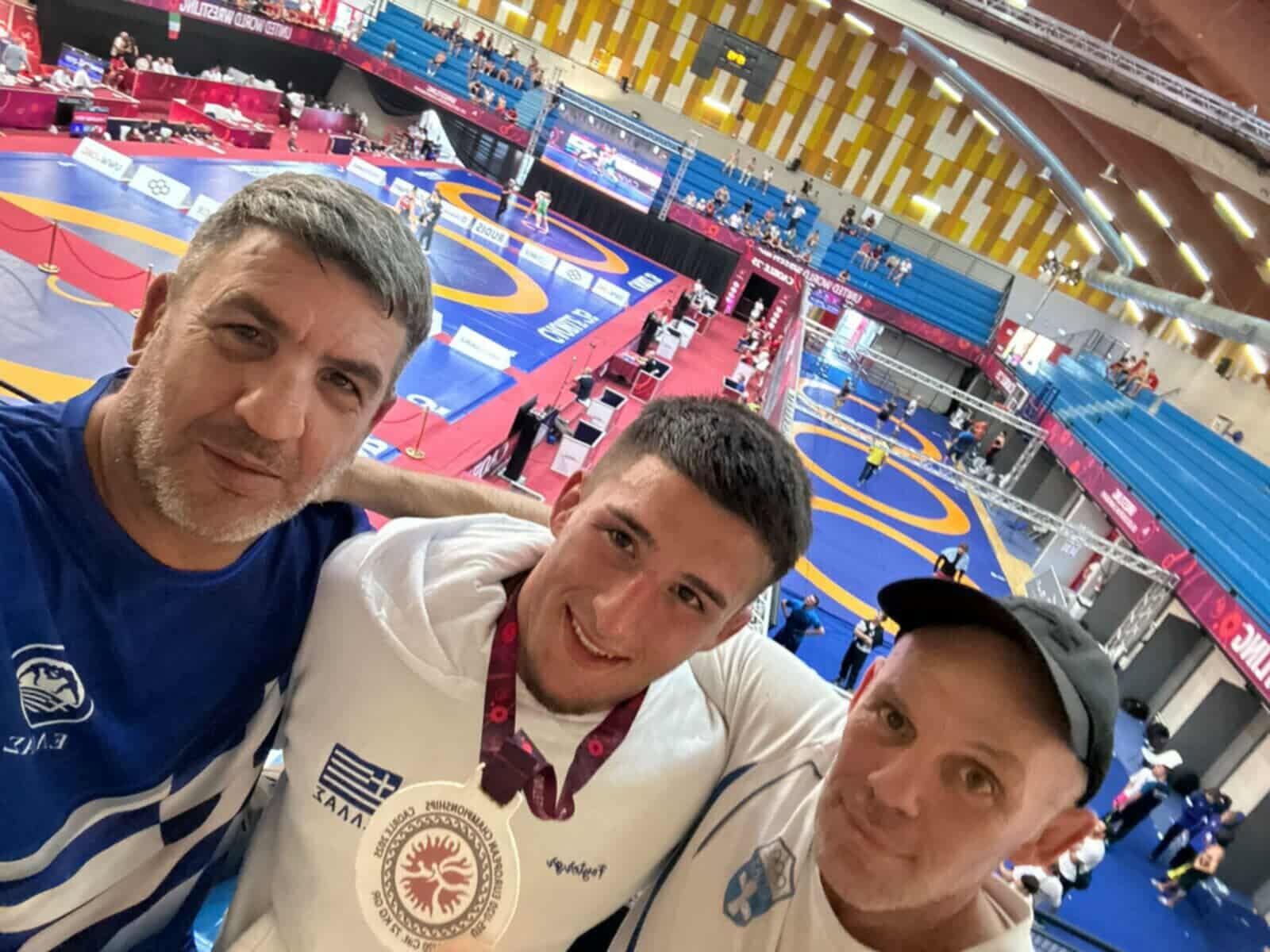 Ευρωπαϊκό πάλης U20: «Χάλκινος» ξανά ο τεράστιος Αρίωνας Κολιτσόπουλος