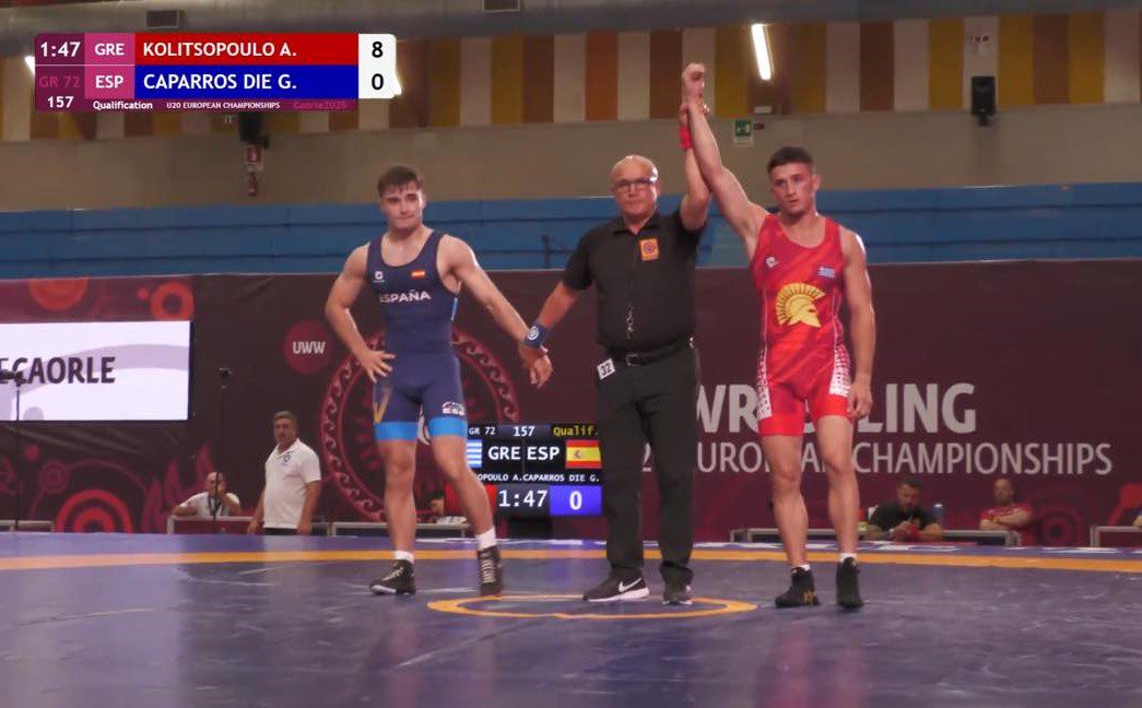 Ευρωπαϊκό πάλης U20: Για το χάλκινο μετάλλιο ο Κολιτσόπουλος