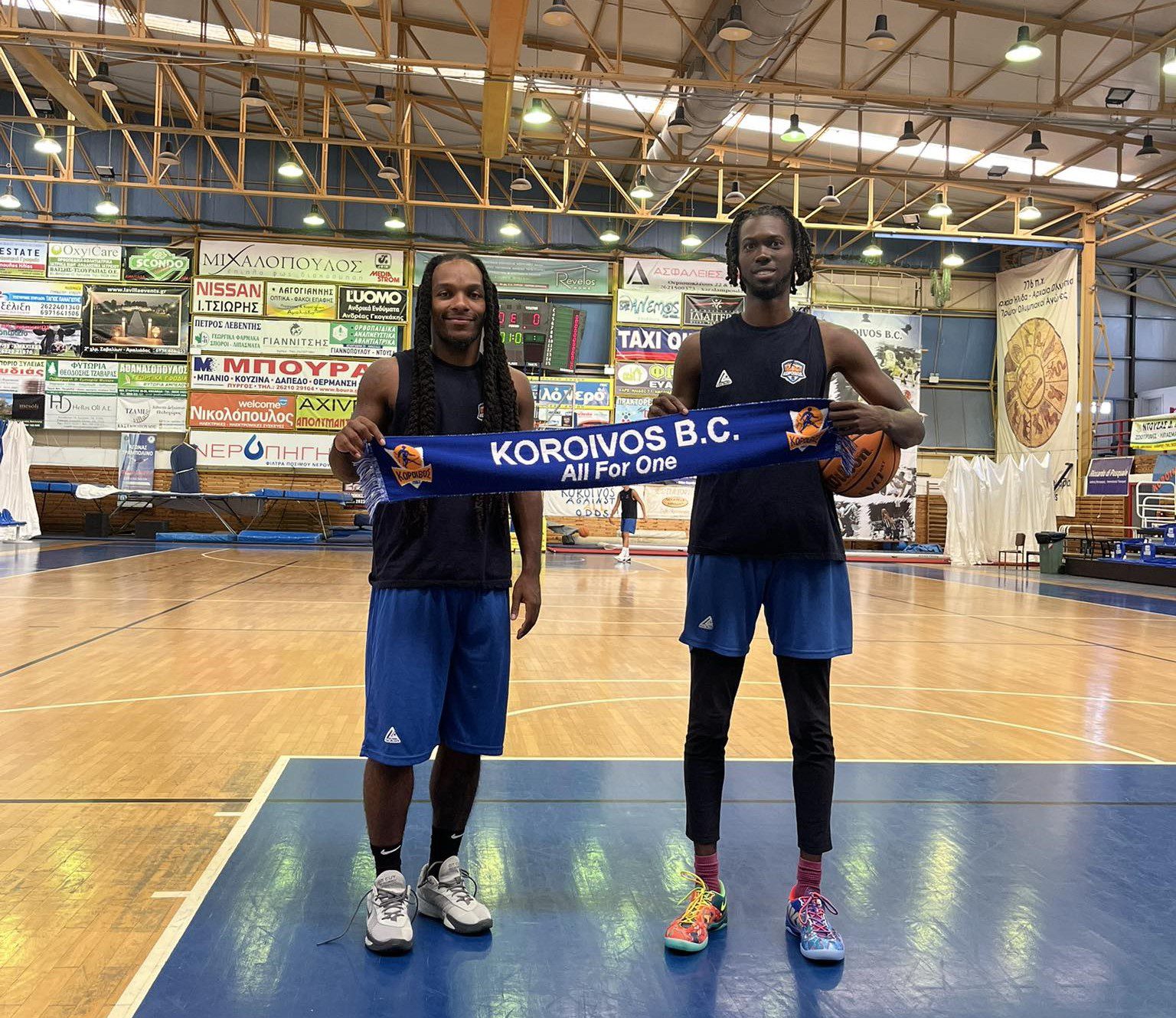 Κόροιβος: Καλωσόρισε τους δύο Αμερικανούς παίκτες