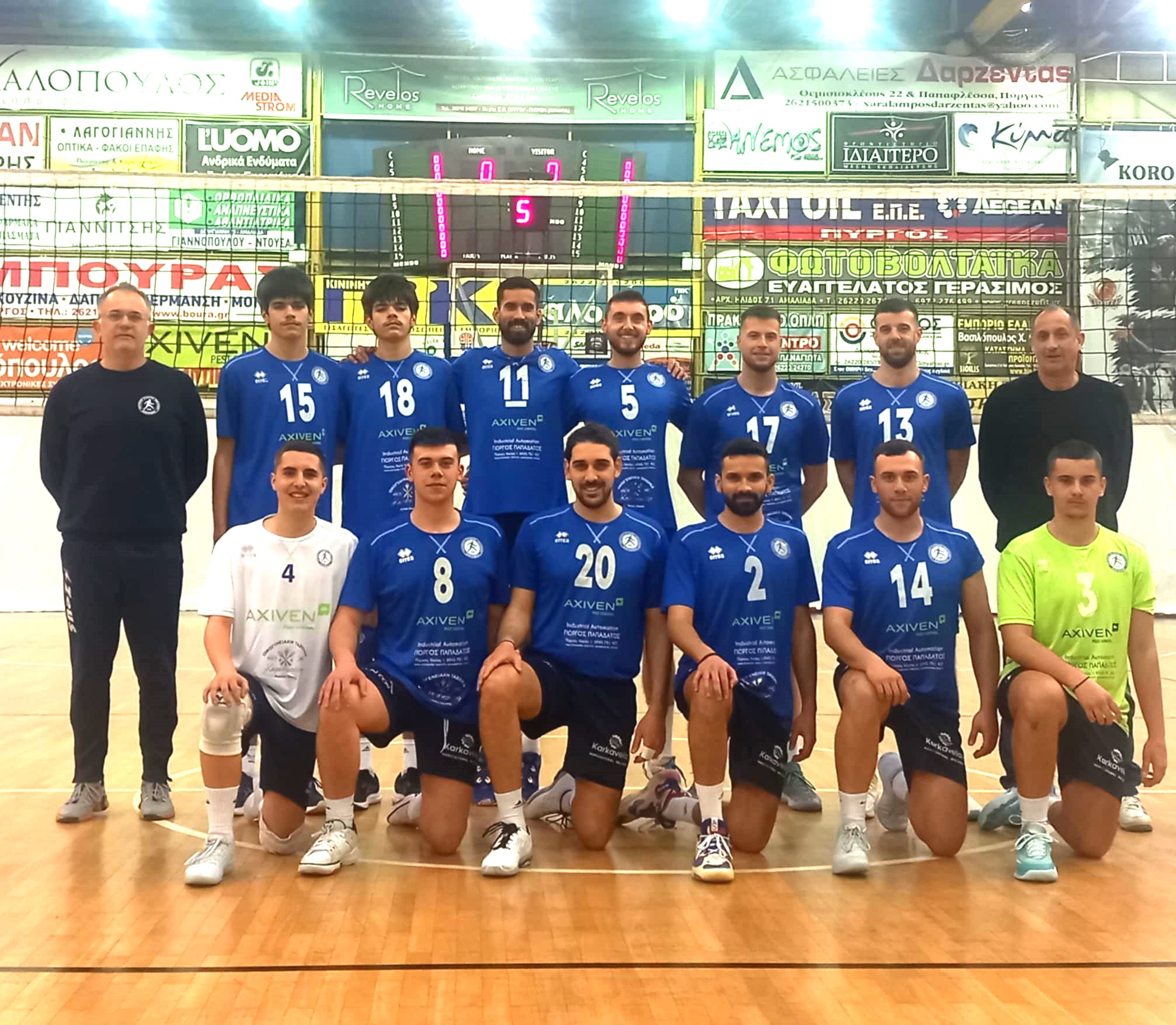 Βόλεϊ: Νέα νίκη ο Κόροιβος, 3-1 την Ολυμπιάδα