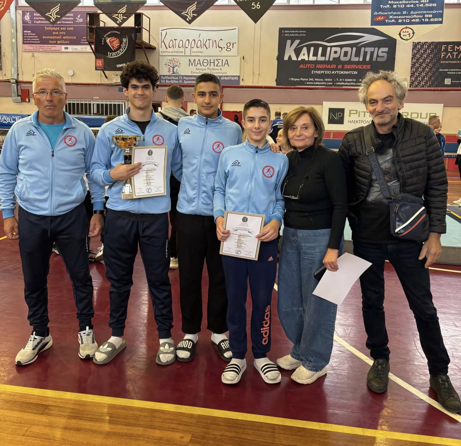 Κόροιβος/Ενόργανη Γυμναστική: Διακρίσεις στο Κύπελλο Ελλάδας Τραμπολίνο