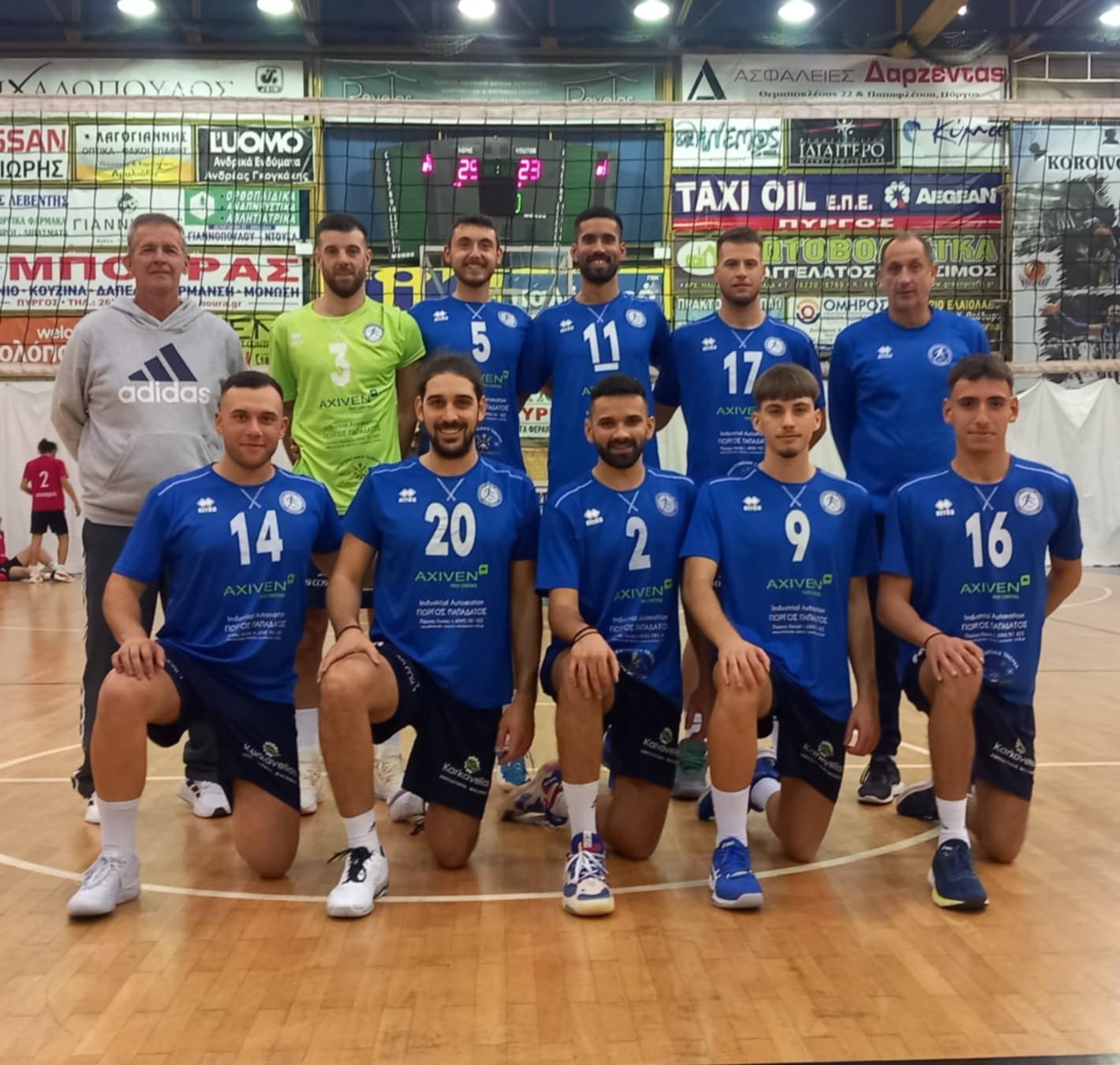 Βόλεϊ/Κόροιβος: Εντός έδρας ήττα από τον Άθλο